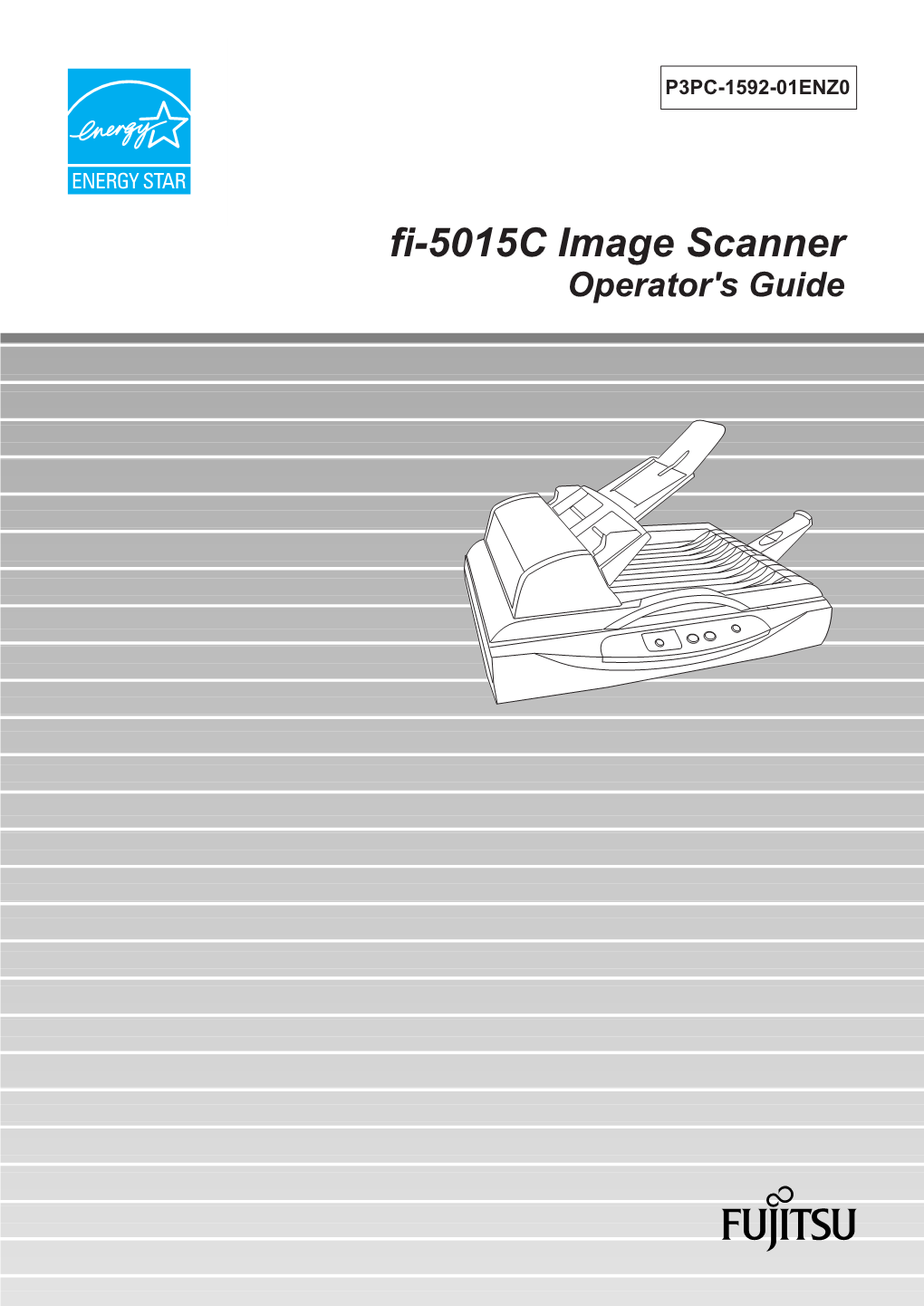 Fi-5015C Image Scanner Operator's Guide