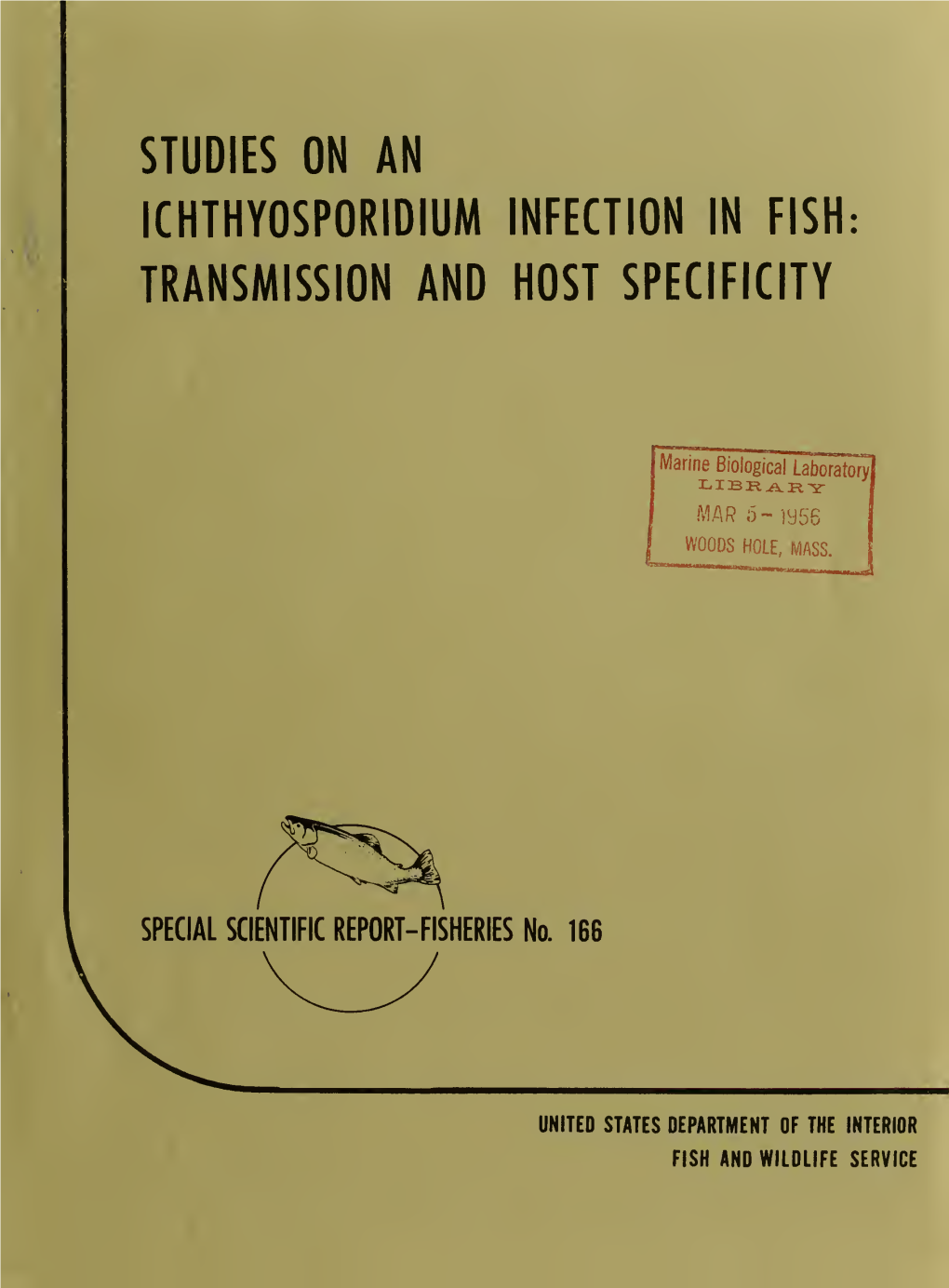 166. Studies on an Ichthyosporidium