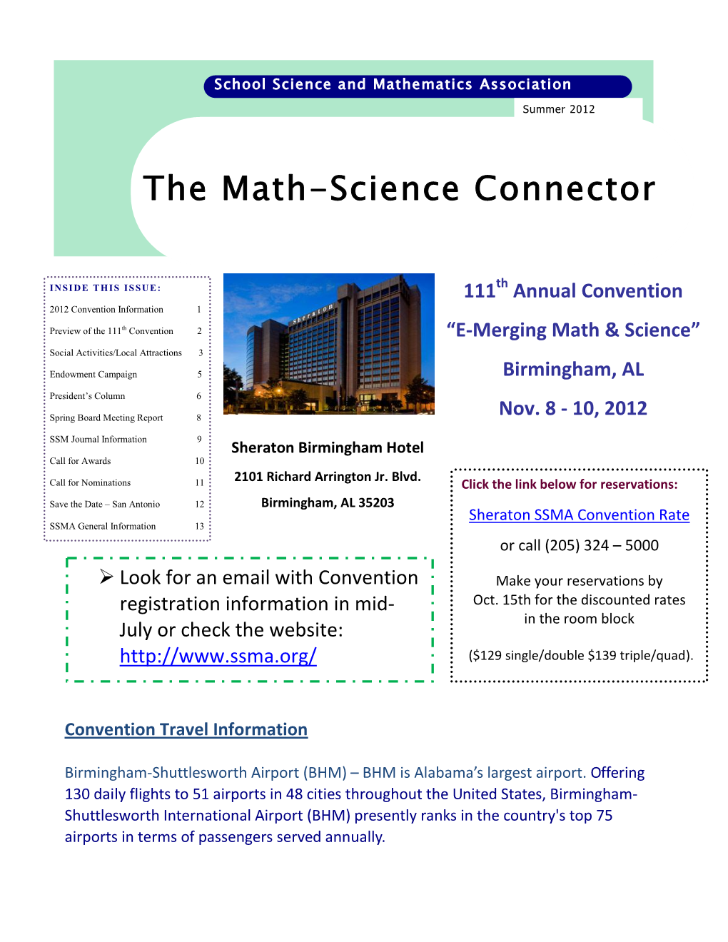 The Math Science Connector