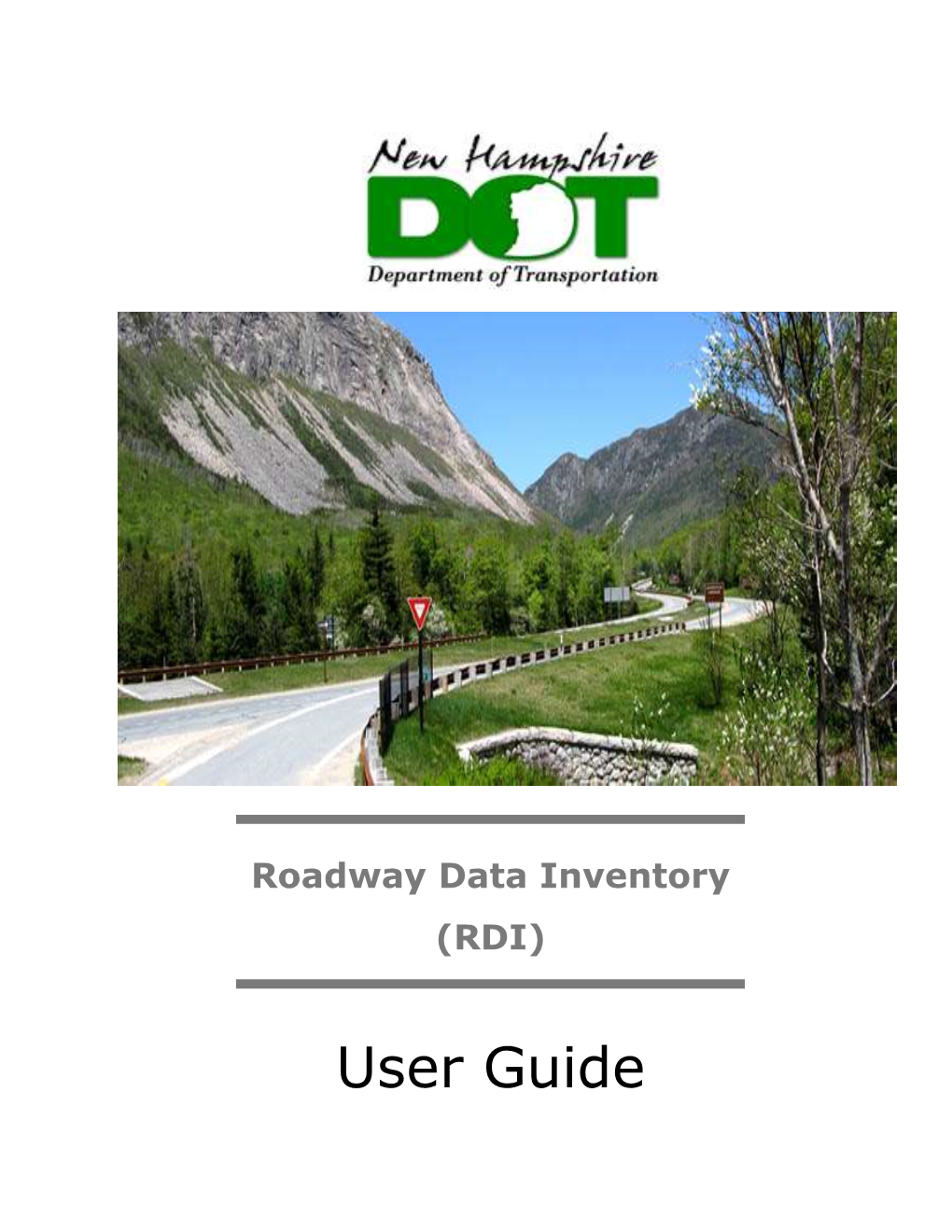 Roadway Data Inventory Guide