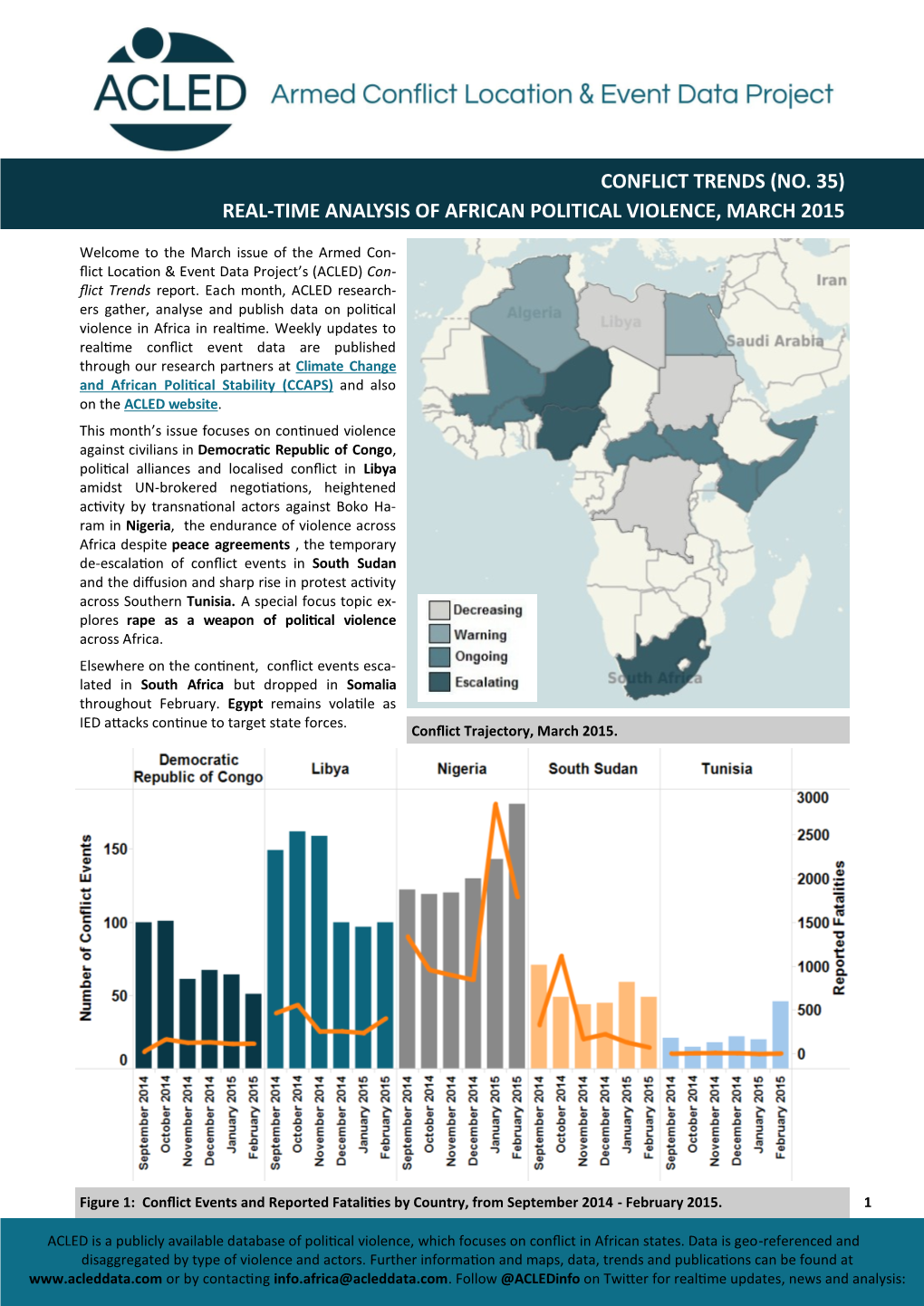 Conflict Trends (No 35): Real-Time Analysis of African Political