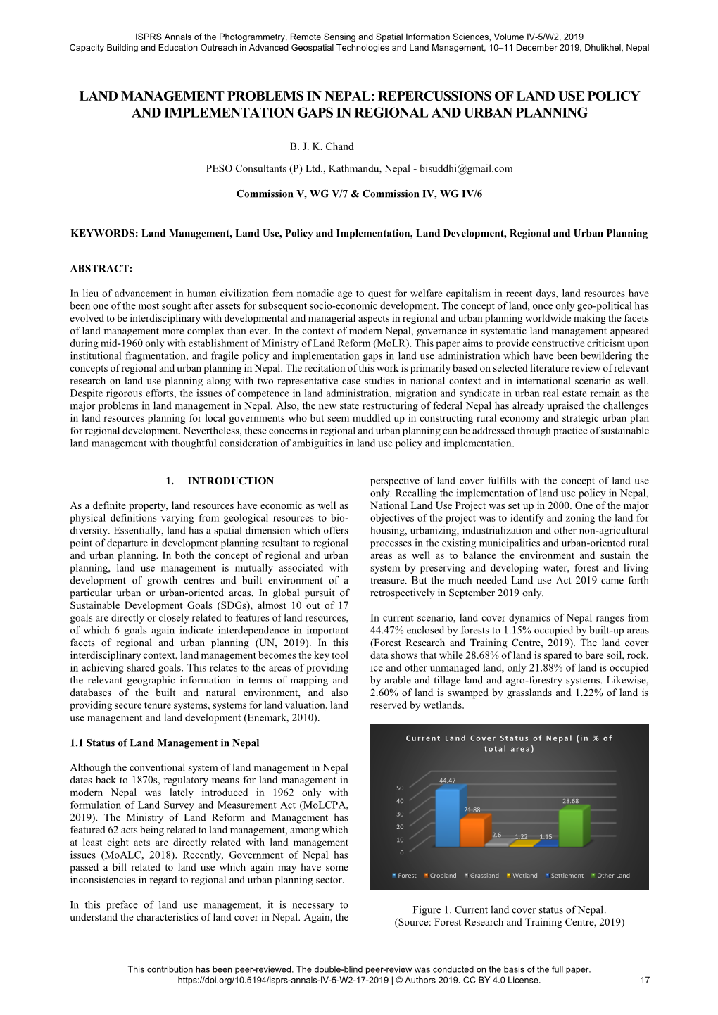 Land Management Problems in Nepal: Repercussions of Land Use Policy and Implementation Gaps in Regional and Urban Planning