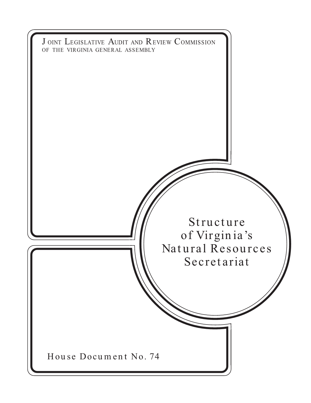 Structure of Virginia's Natural Resources Secretariat