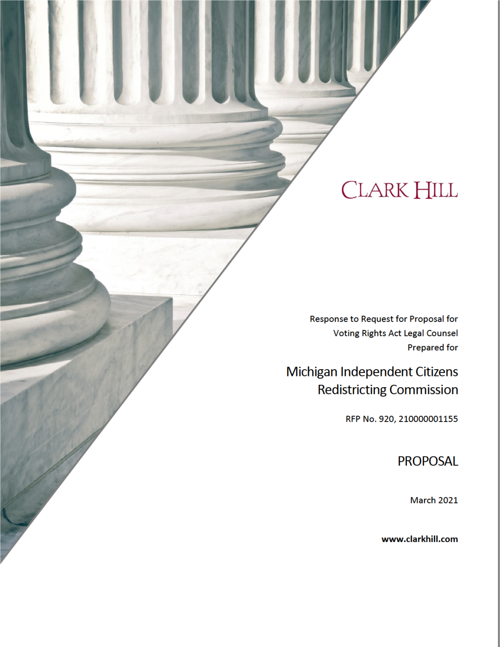Clark Hill VRA RFP Submission