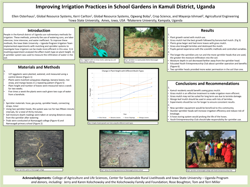 Improving Irrigation Practices in School Gardens (Pdf)