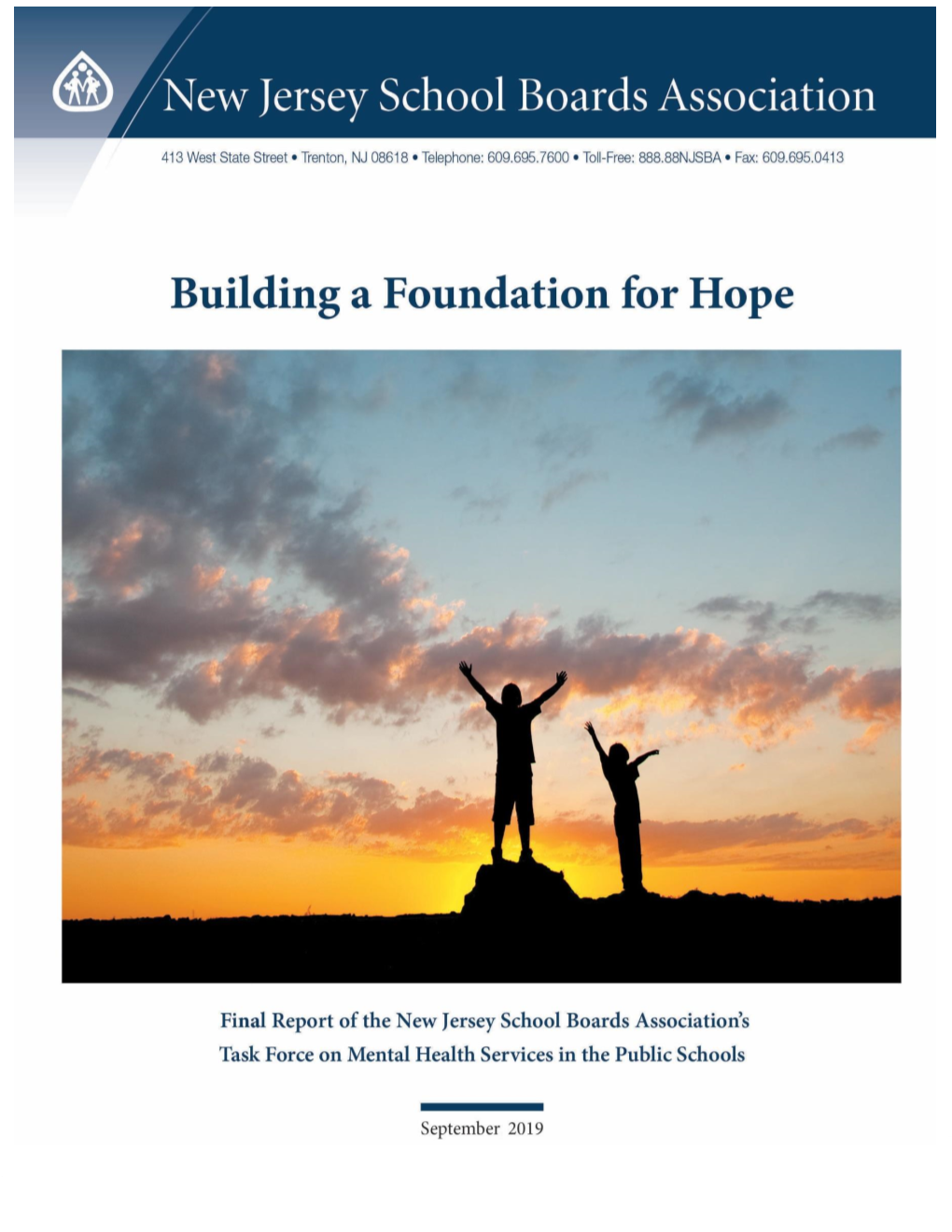 NJSBA Mental Health Task Force Report 2019