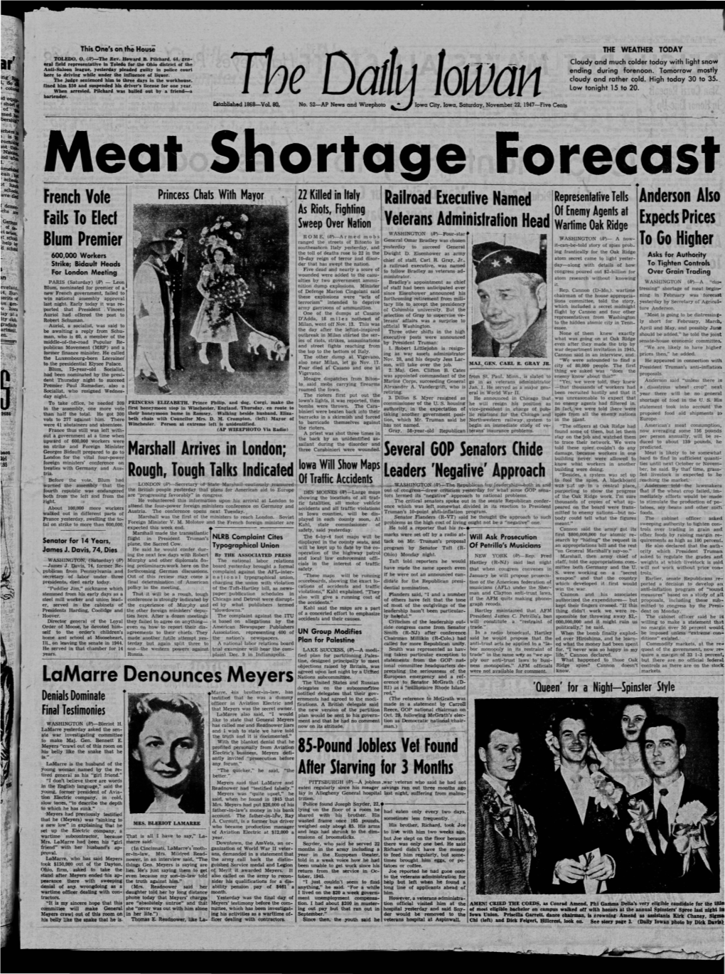 (Iowa City, Iowa), 1947-11-22