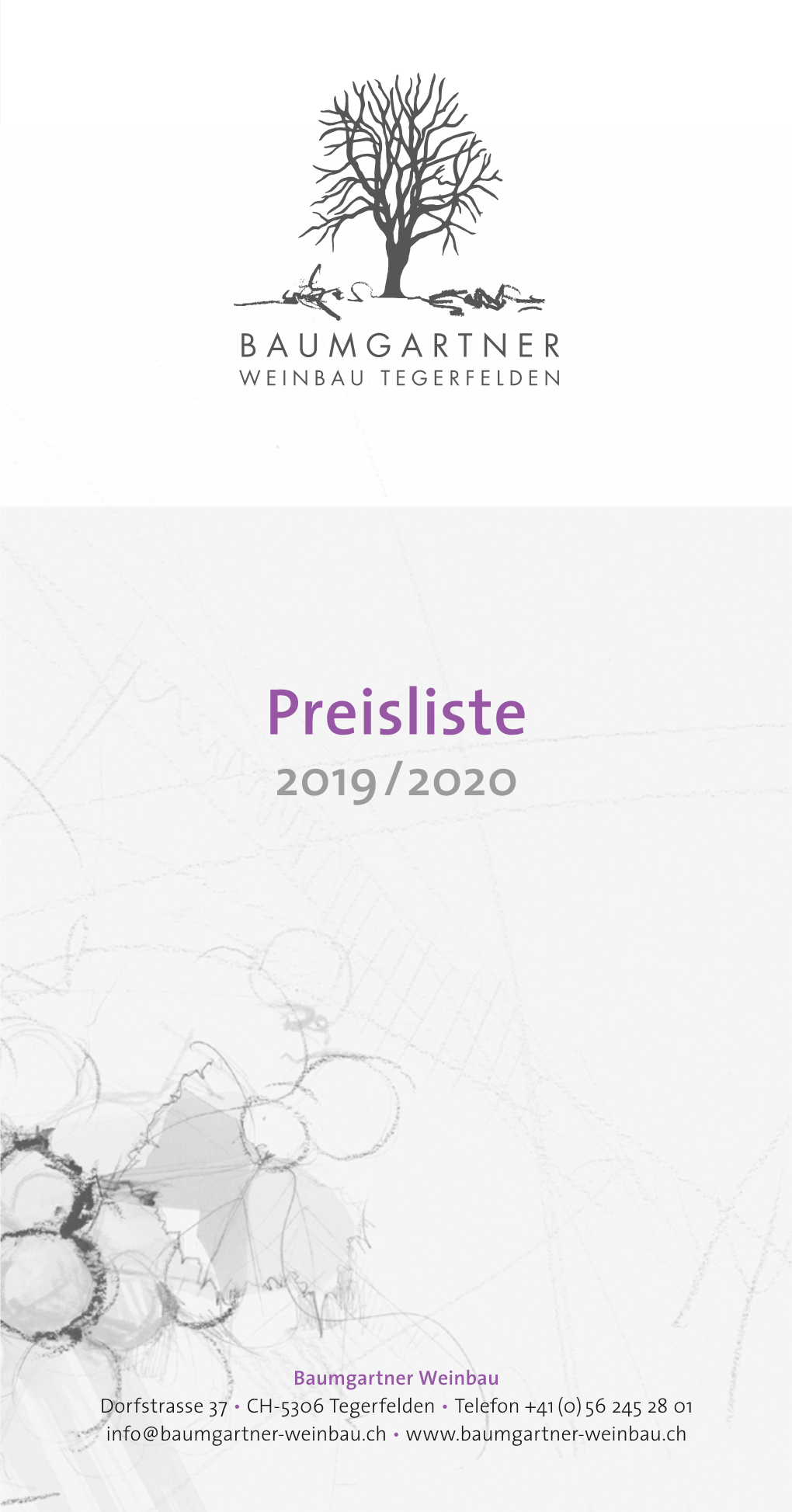 Preisliste 2019/2020