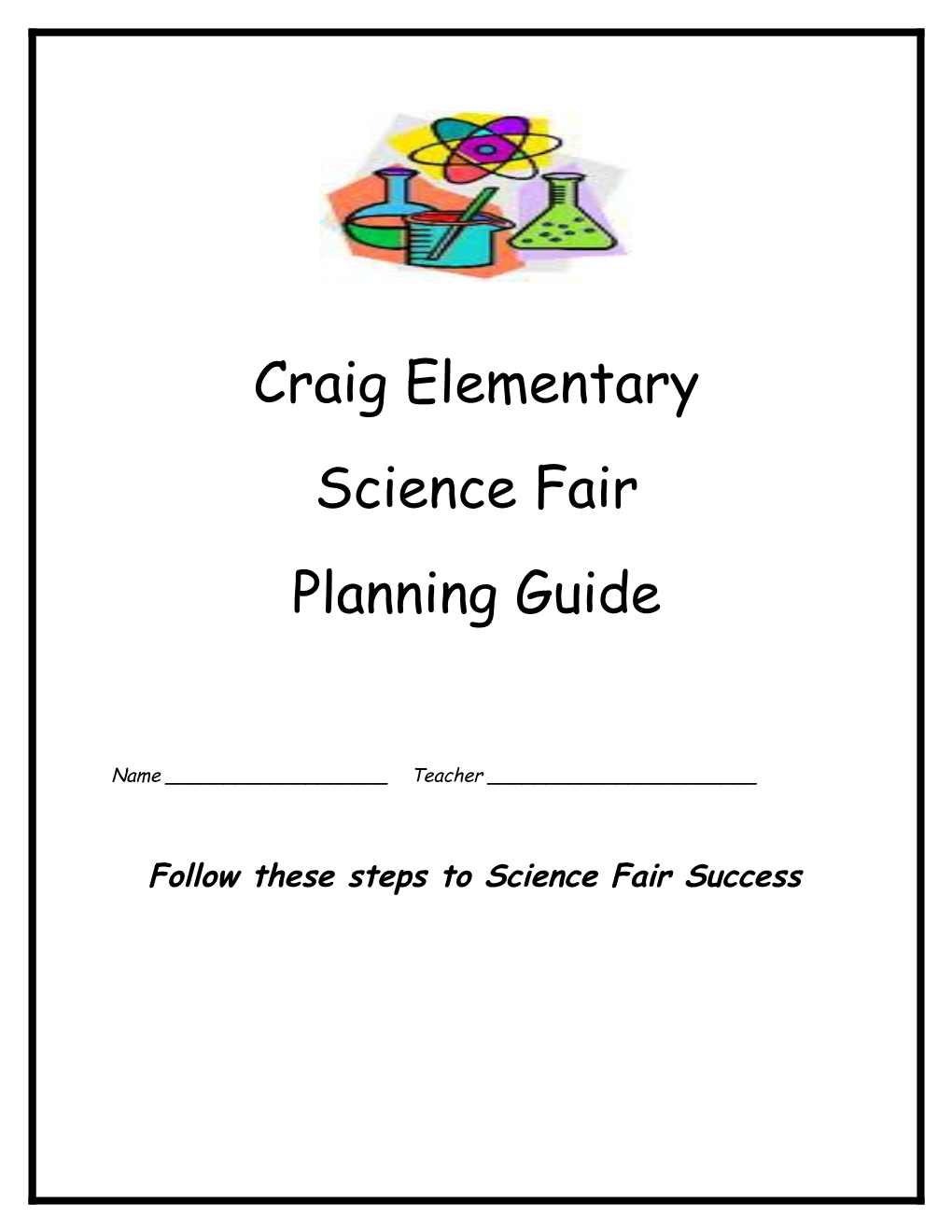 Follow These Steps to Science Fair Success