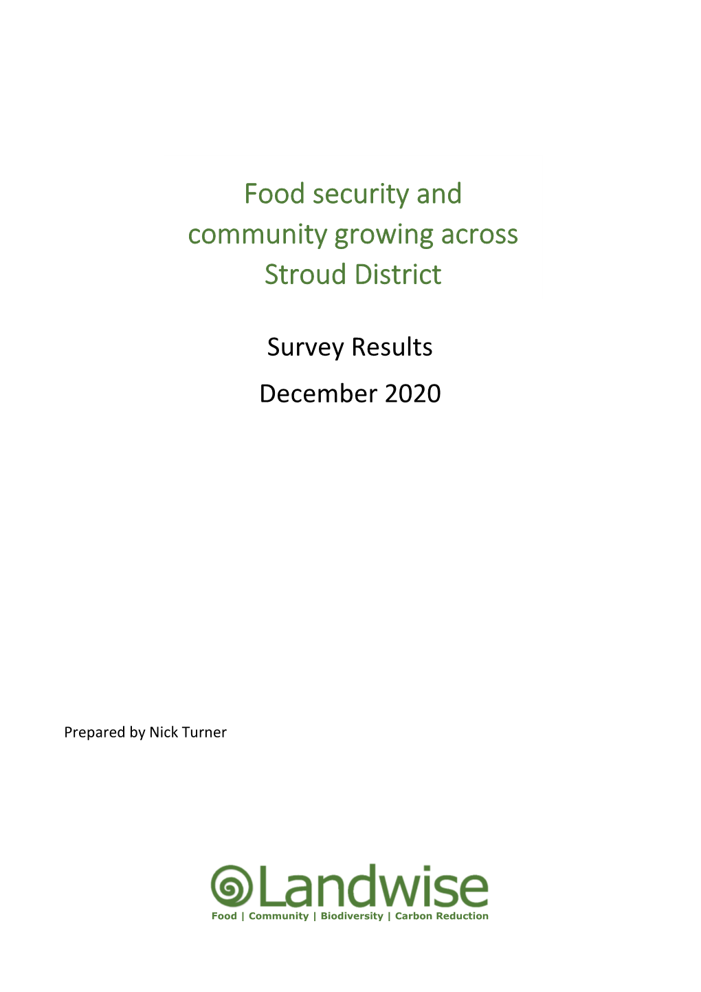 Food Security and Community Growing Across Stroud District | Page 2