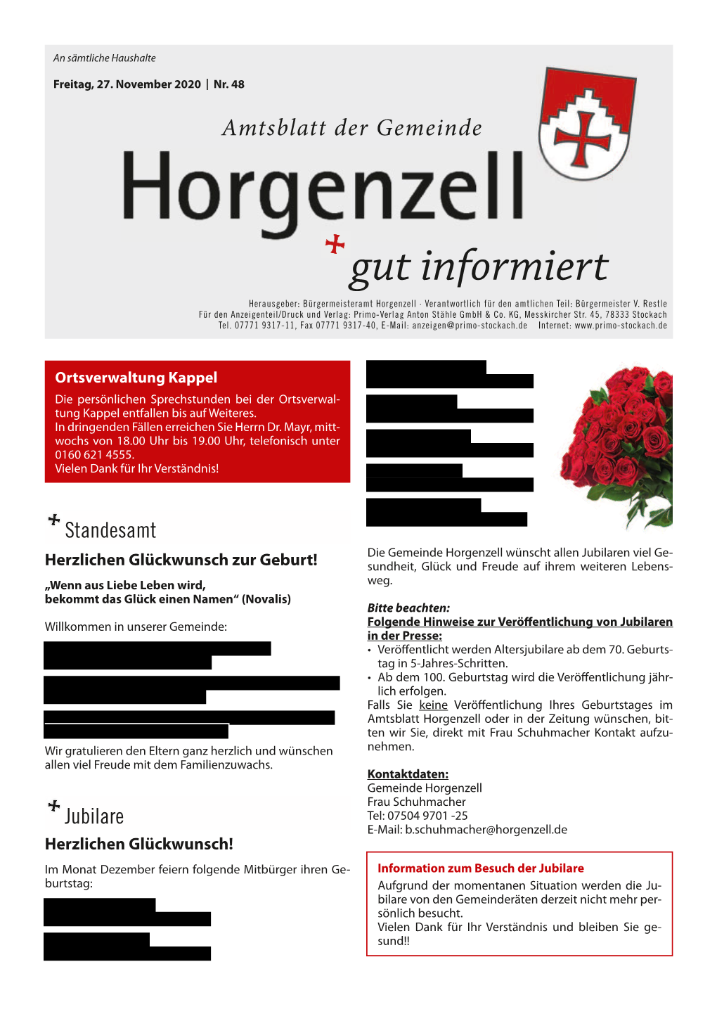 Ausgabe Vom 27. November 2020