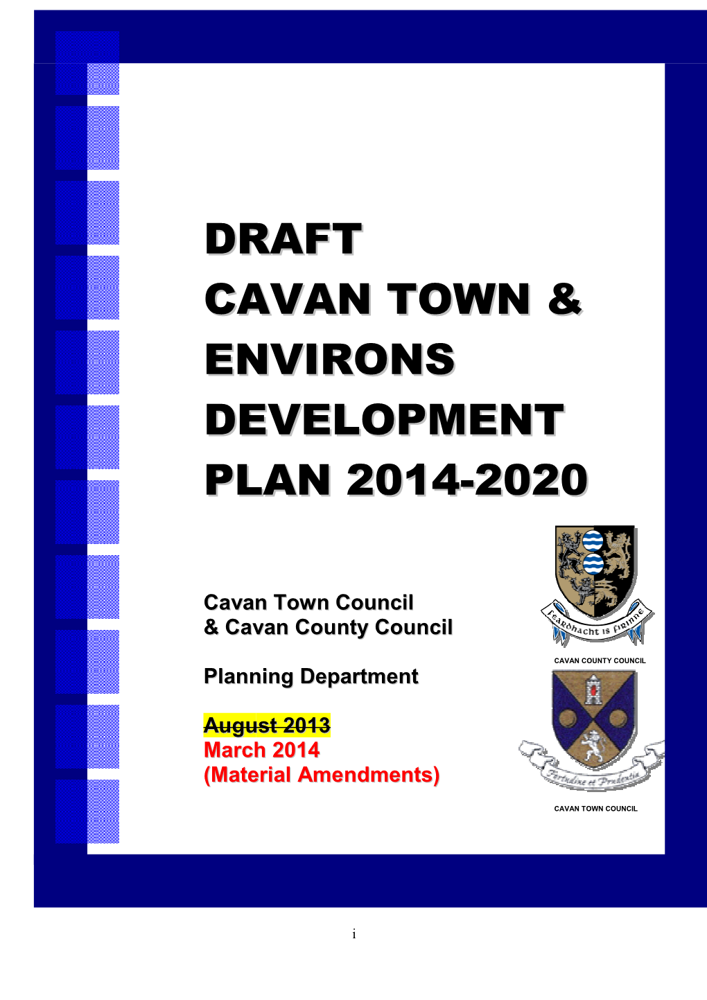 Amended Draft Cavan Town & Environs Plan