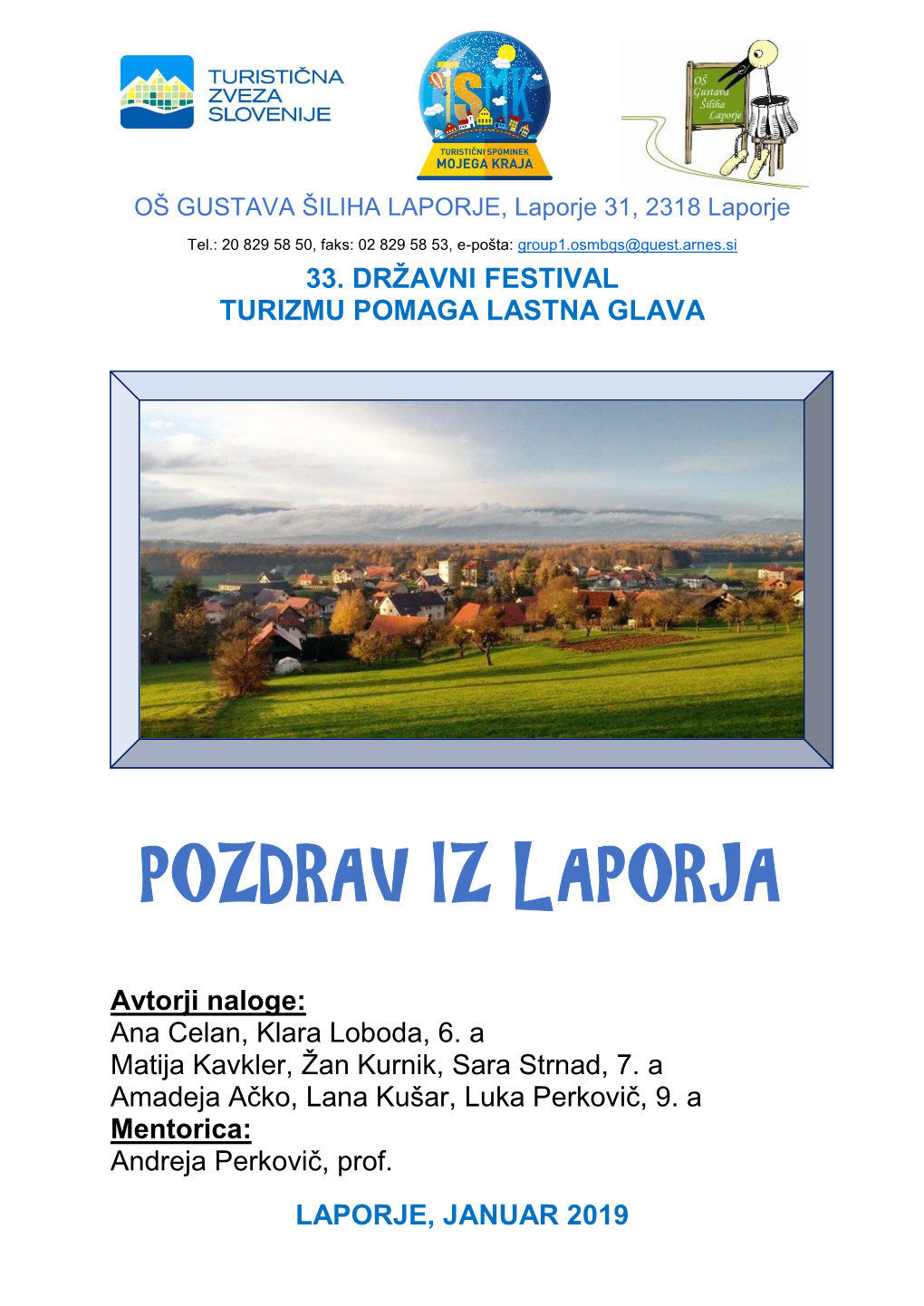 Pozdrav Iz Laporja