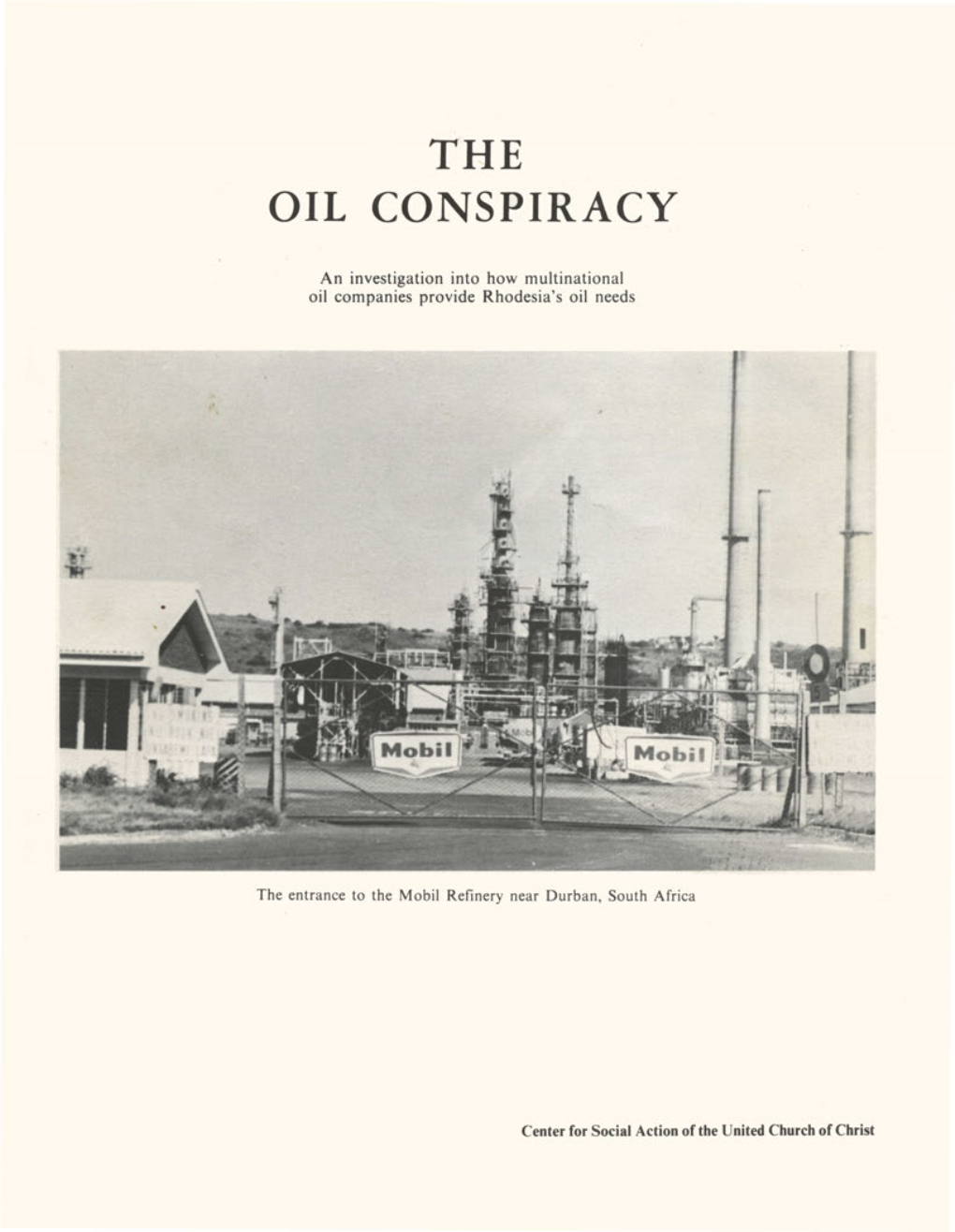 The Oil Conspiracy