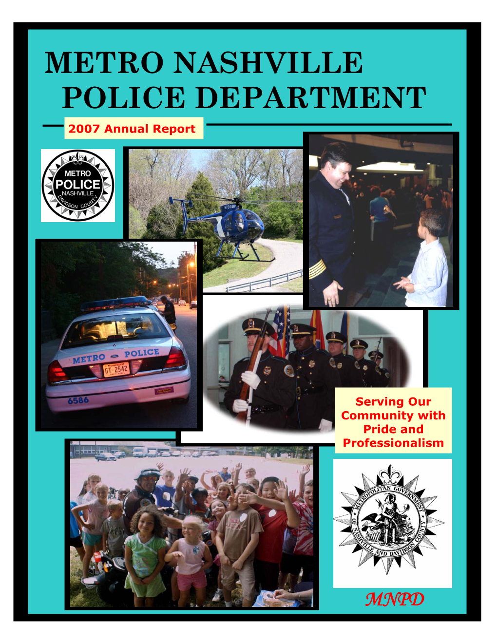 Metro Nashville Police Department 2007 Annual Report
