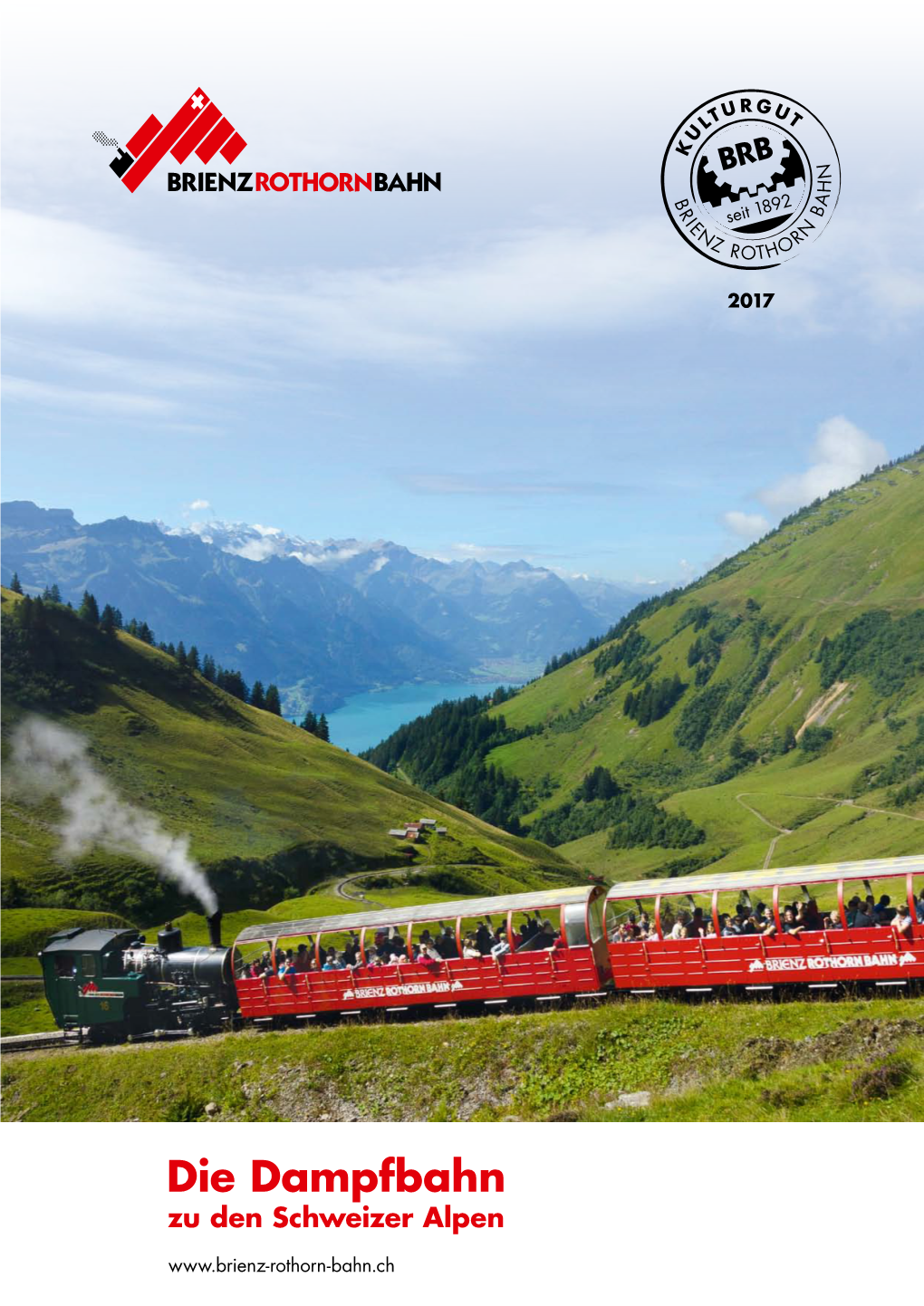 Die Dampfbahn Zu Den Schweizer Alpen