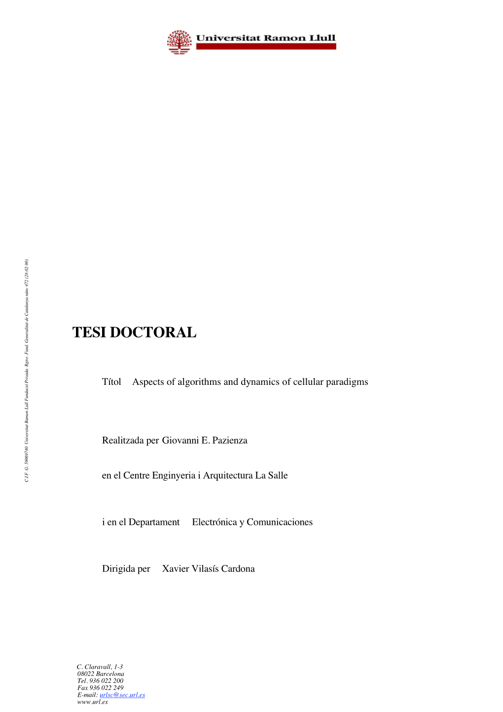 Tesi Doctoral