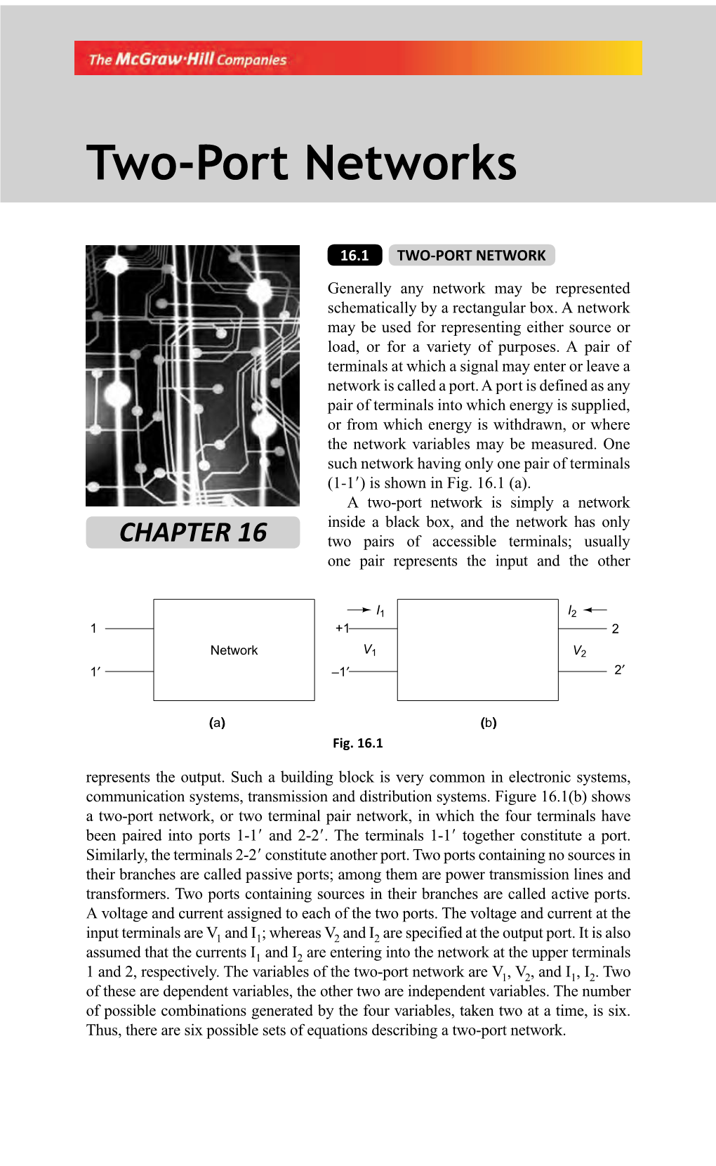 Two-Port Networks