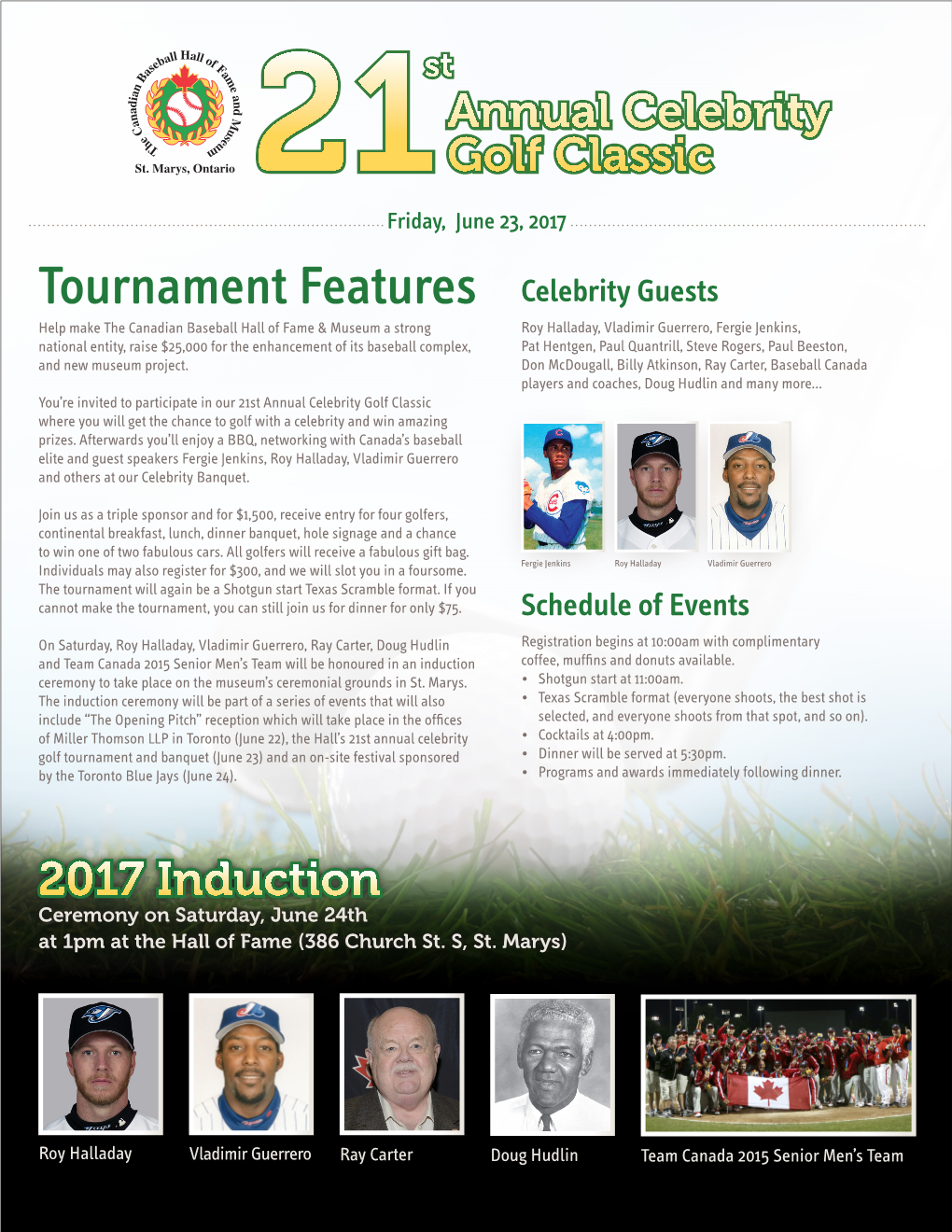 Tournament Features