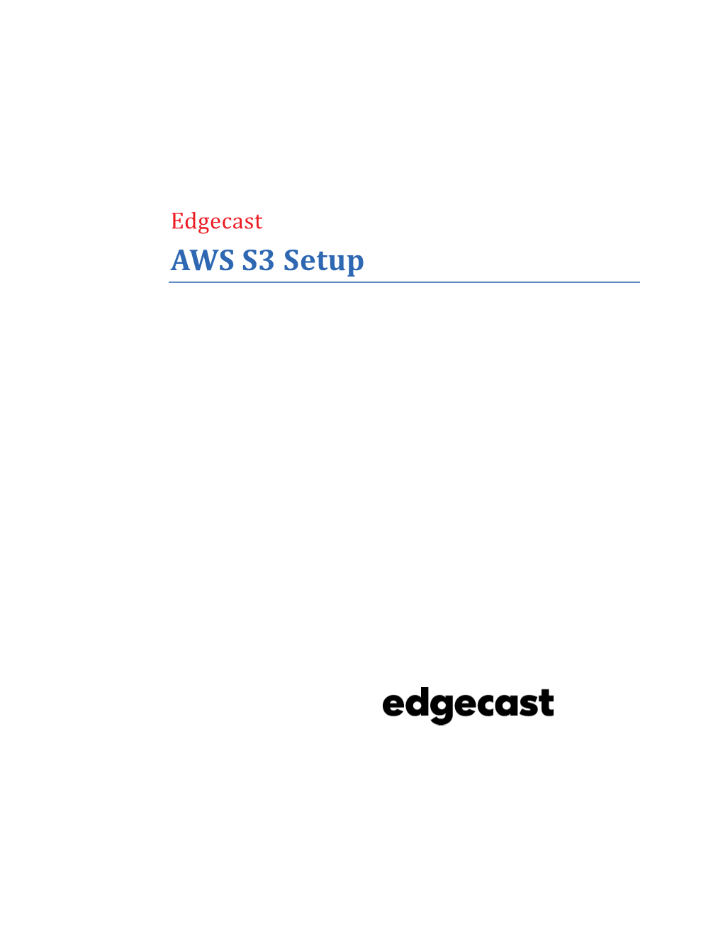 AWS S3 Setup Guide