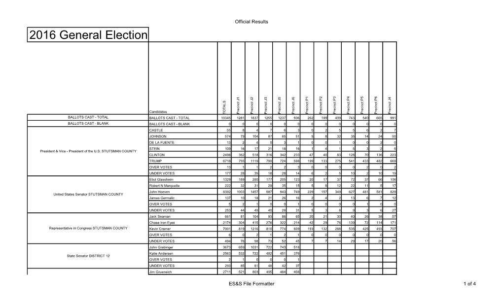 2016 General Election