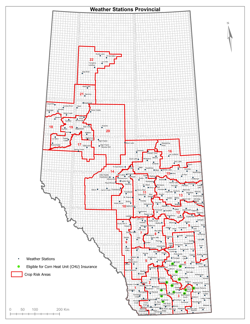 Weather Stations Provincial
