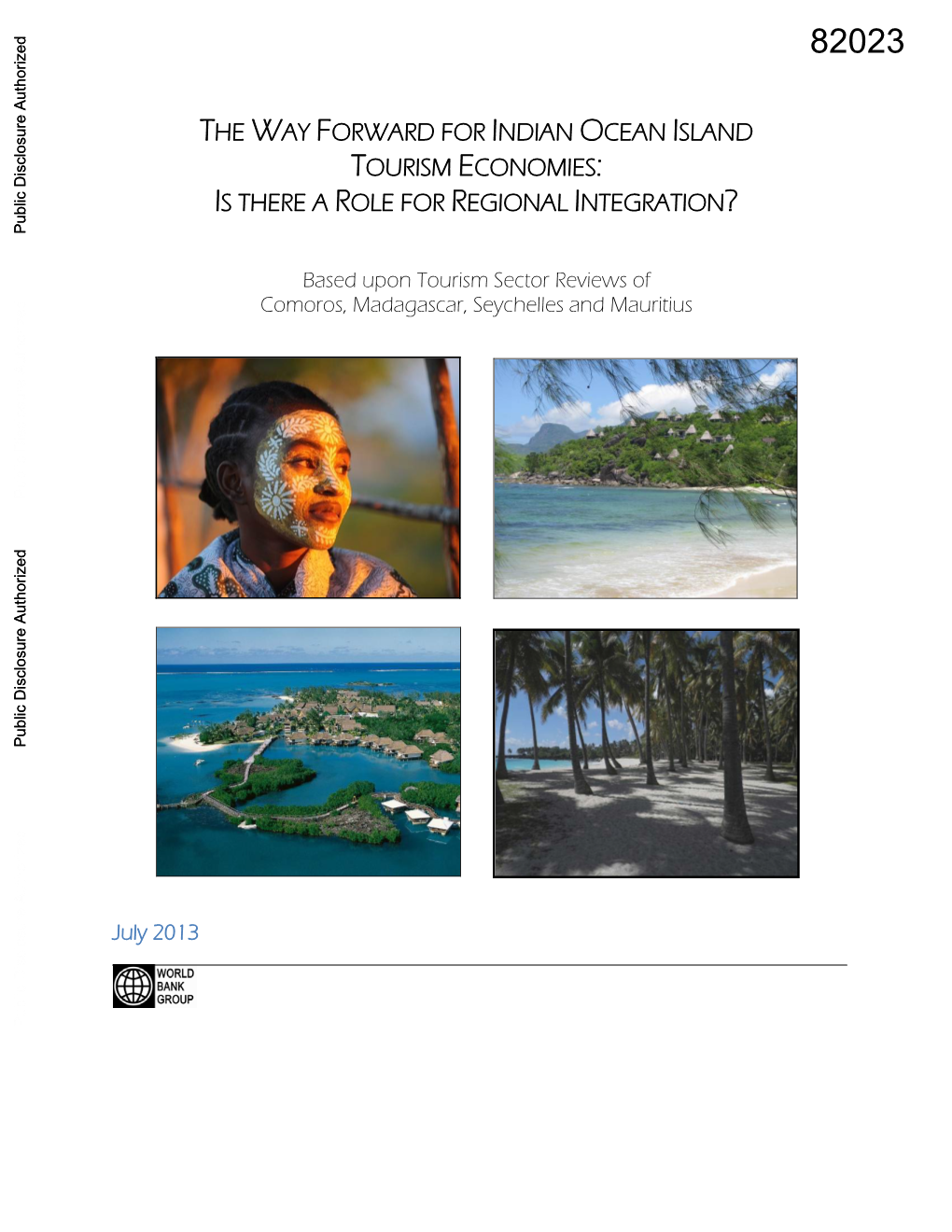 The Way Forward for Indian Ocean Island Tourism Economies