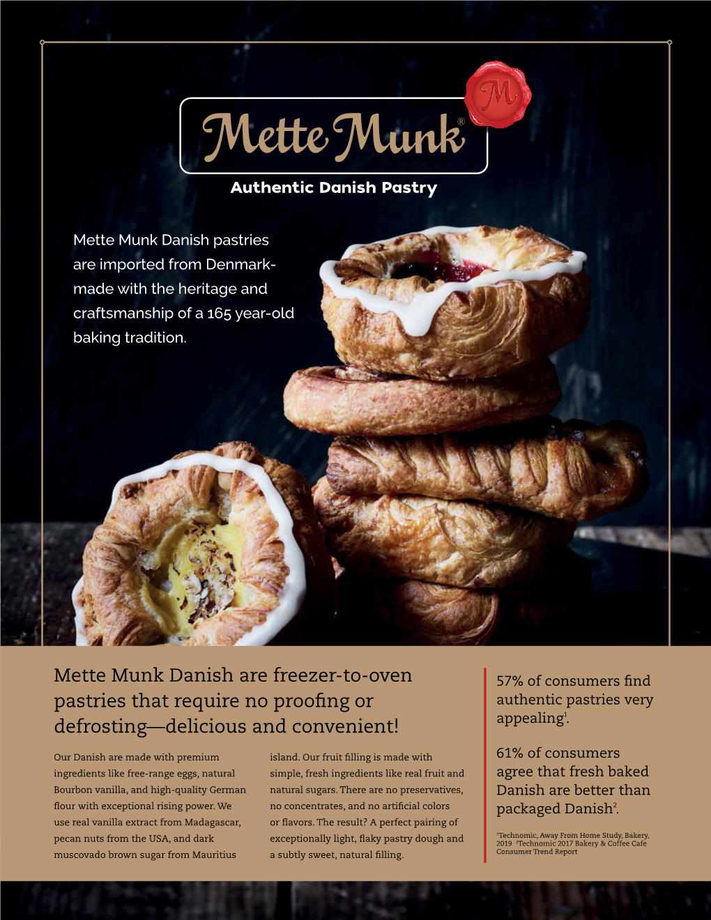 Mette Munk Danish Are Freezer-To-Oven Pastries That Require