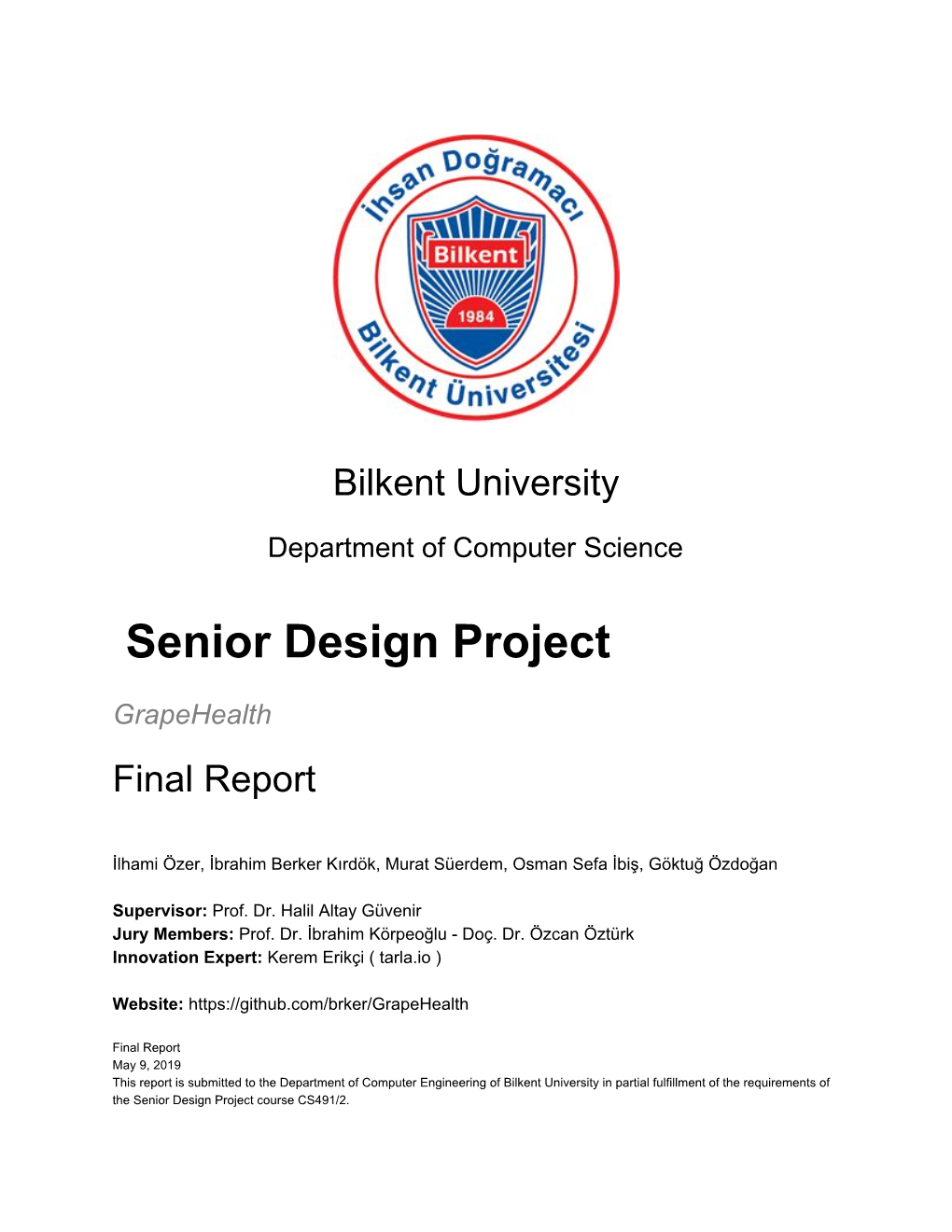 Senior Design Project