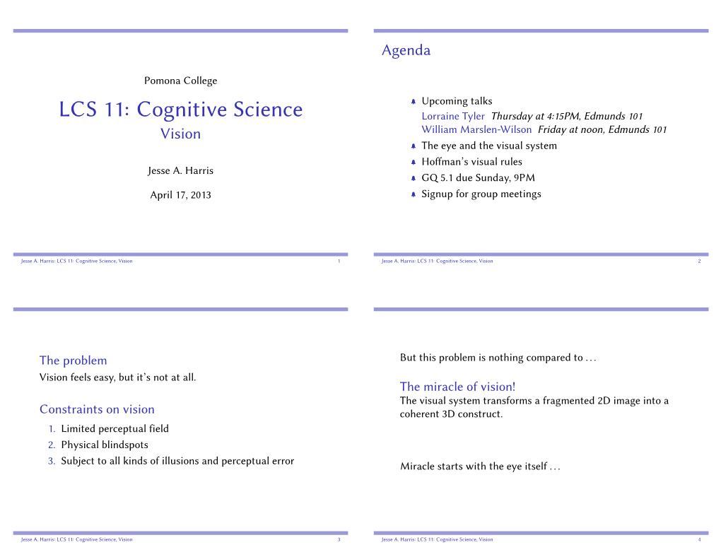 Cognitive Science