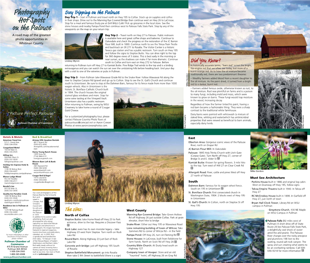 Photography Hot Spots on the Palouse