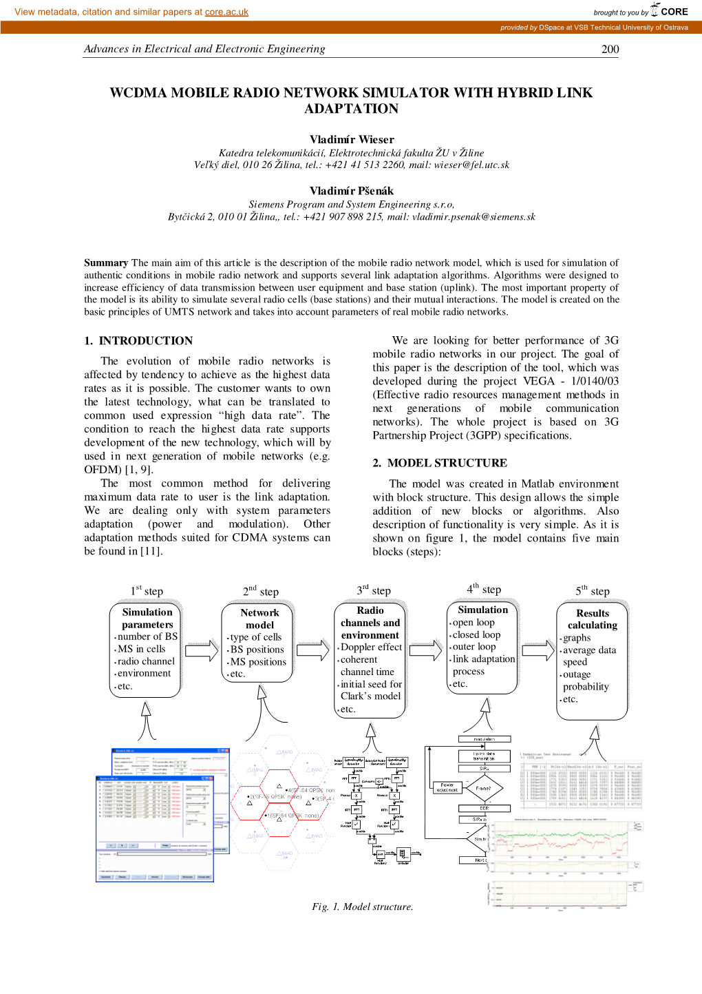 Wcdma Mobile Radio Network Simulator with Hybrid Link Adaptation