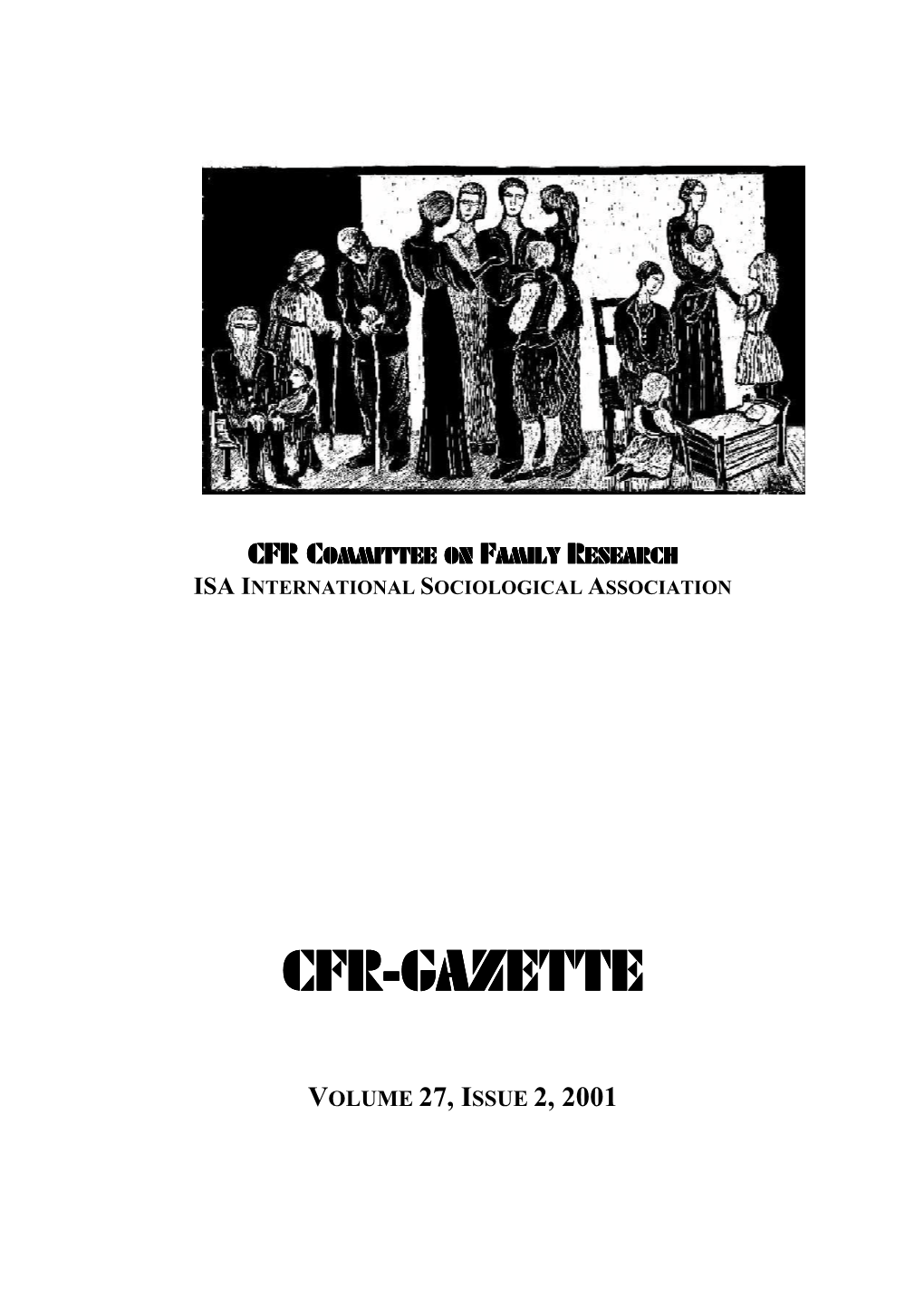 Gazette, Volume 27, 2001