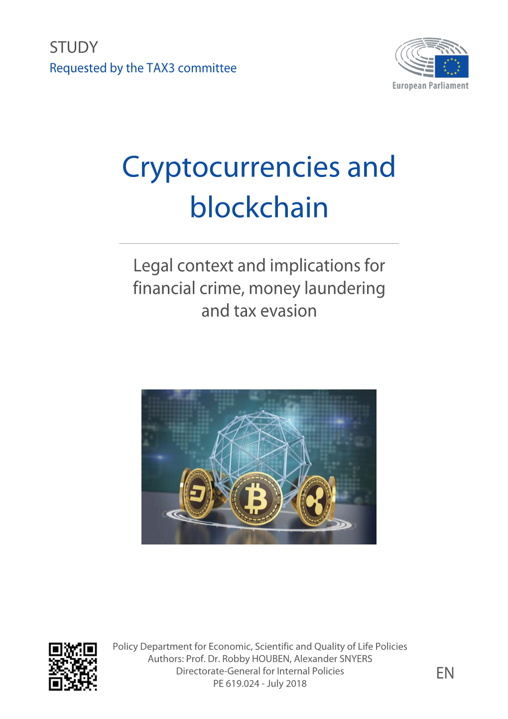 Cryptocurrencies and Blockchain