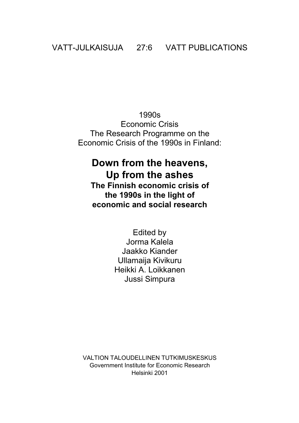 13 Economic Crisis of the 1990S: What Happened to Regional Convergence and Inequality, and Housing Market Phenomena in Boom and Bust?