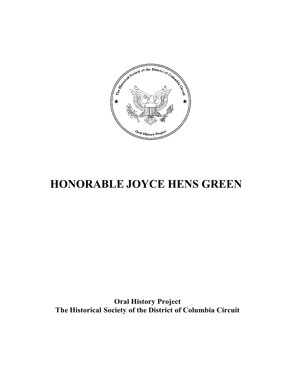 Honorable Joyce Hens Green