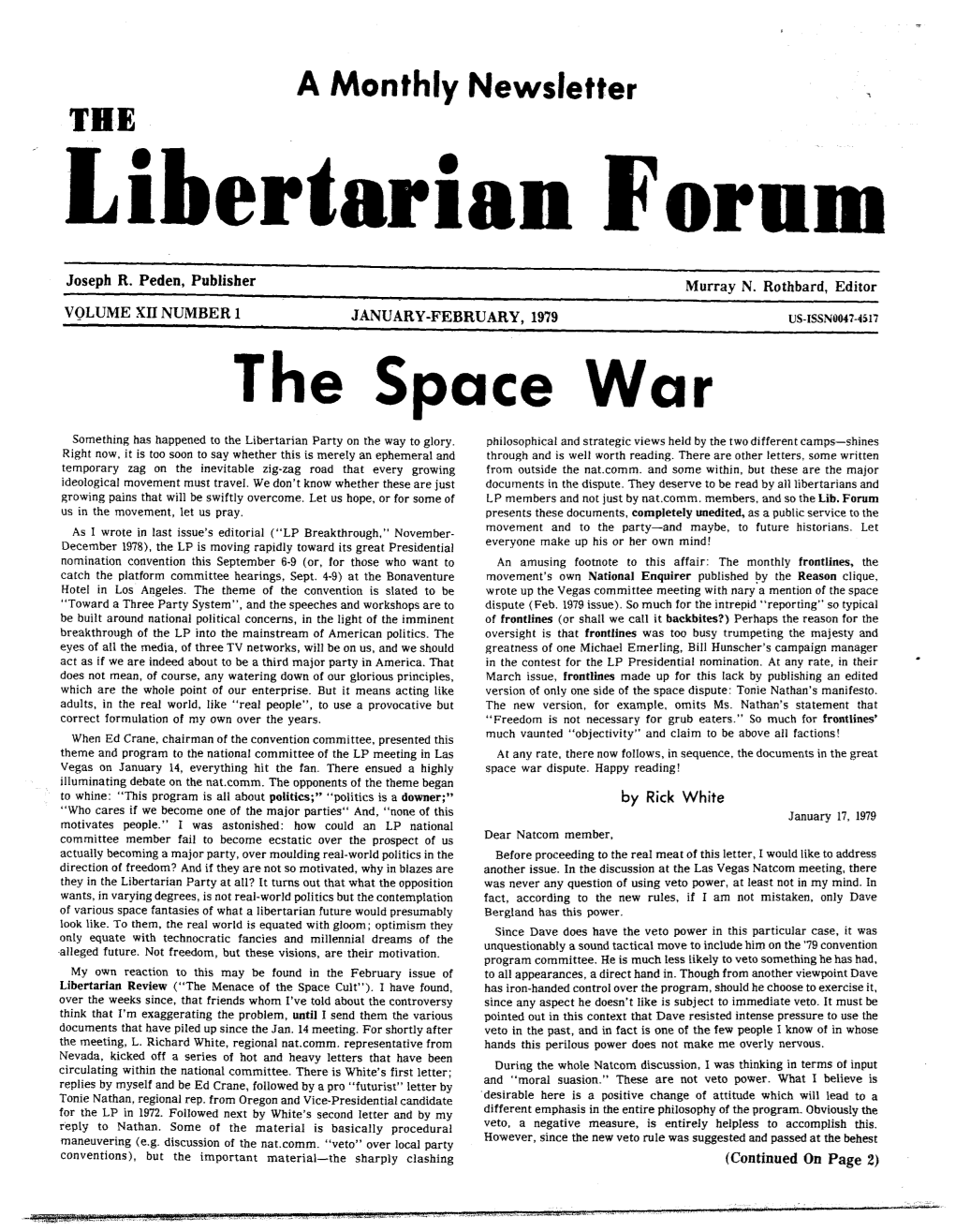 Libertarian Forum