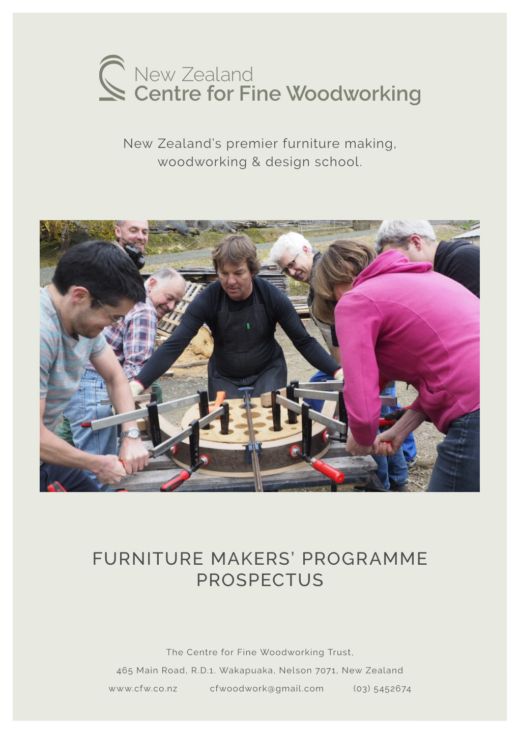 Furniture Makers' Programme Prospectus