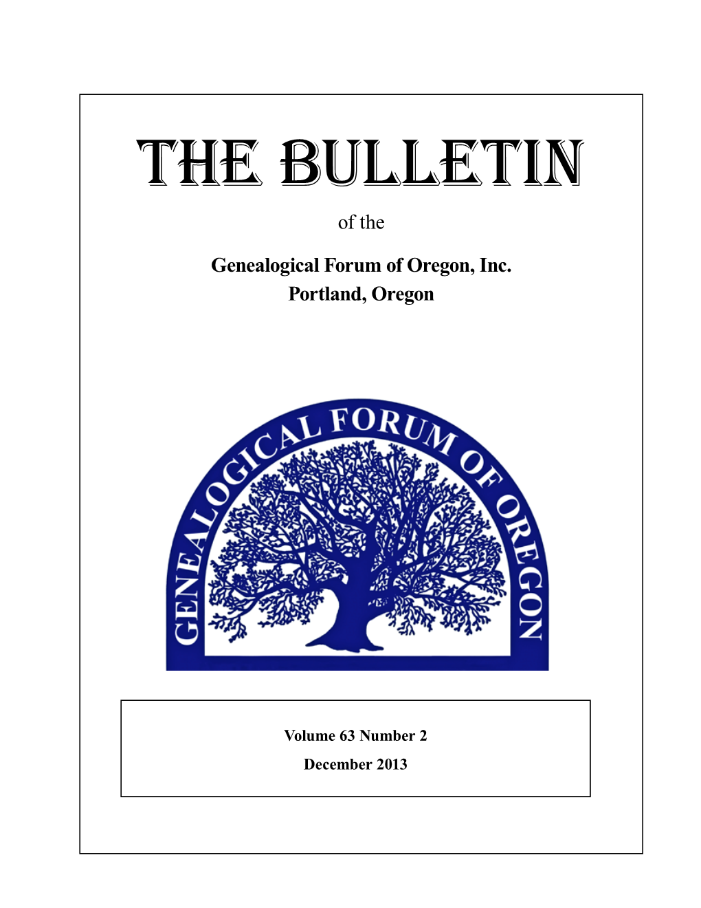 The Bulletin of The