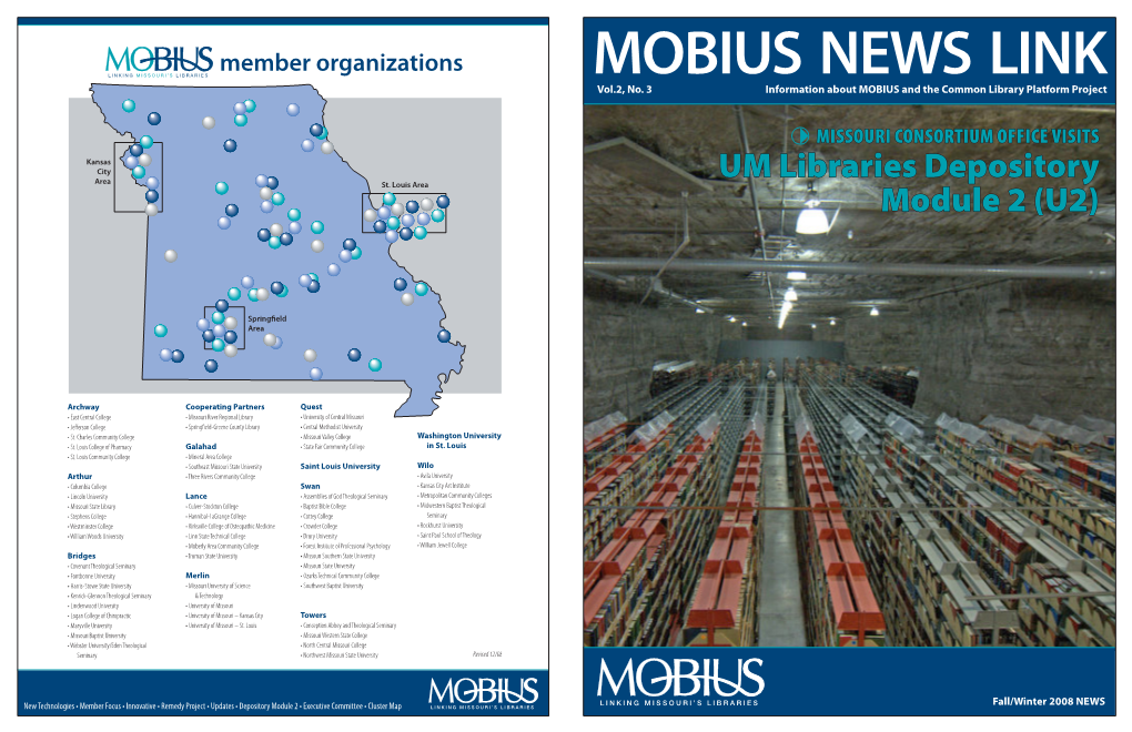 MOBIUS 2008 Fall Winter Newsletter