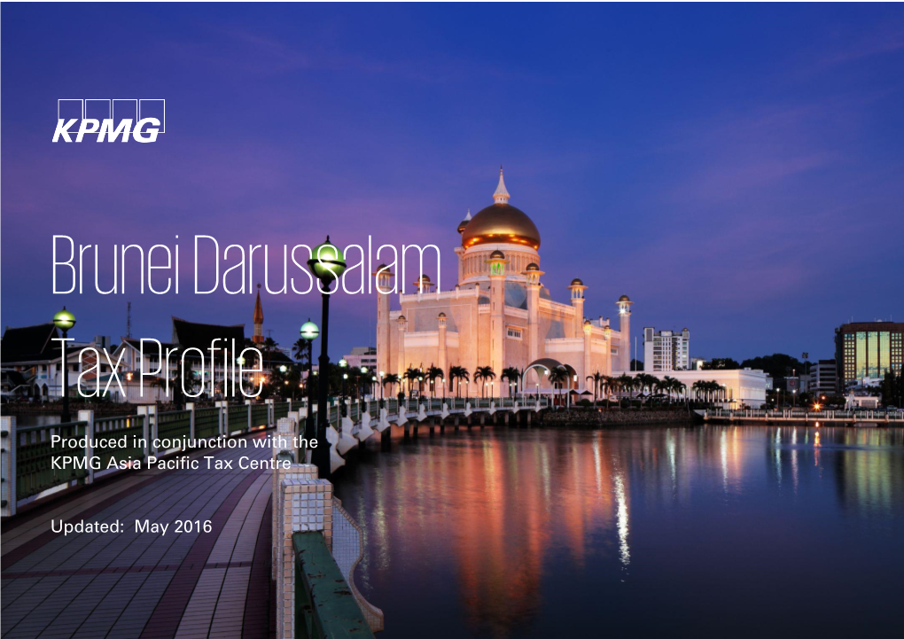 Brunei Darussalam Tax Profile