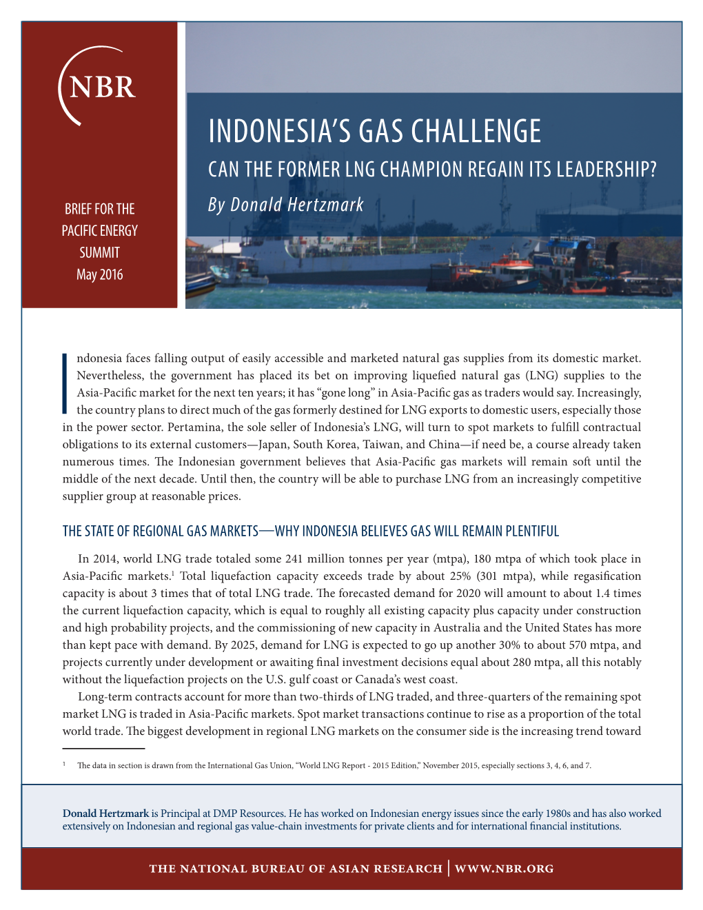 Indonesia's Gas Challenge