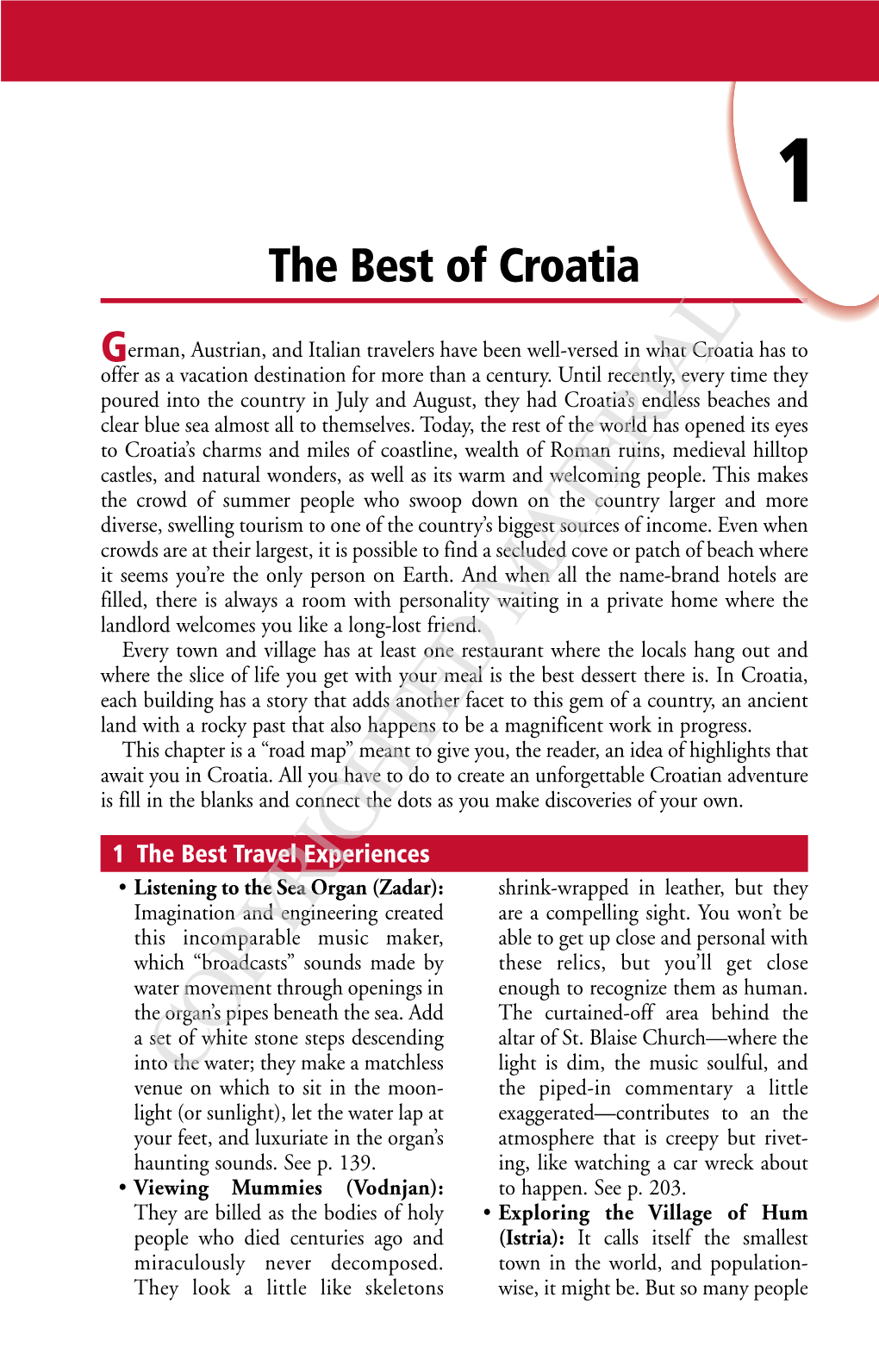 The Best of Croatia