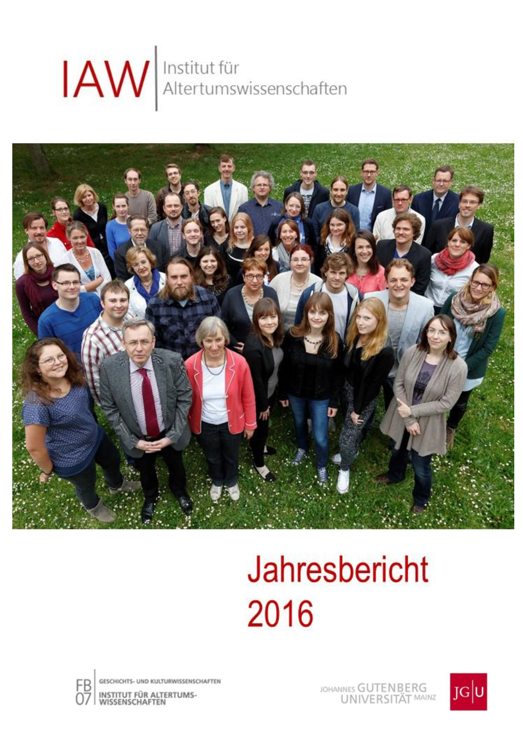 IAW Jahresbericht 2016