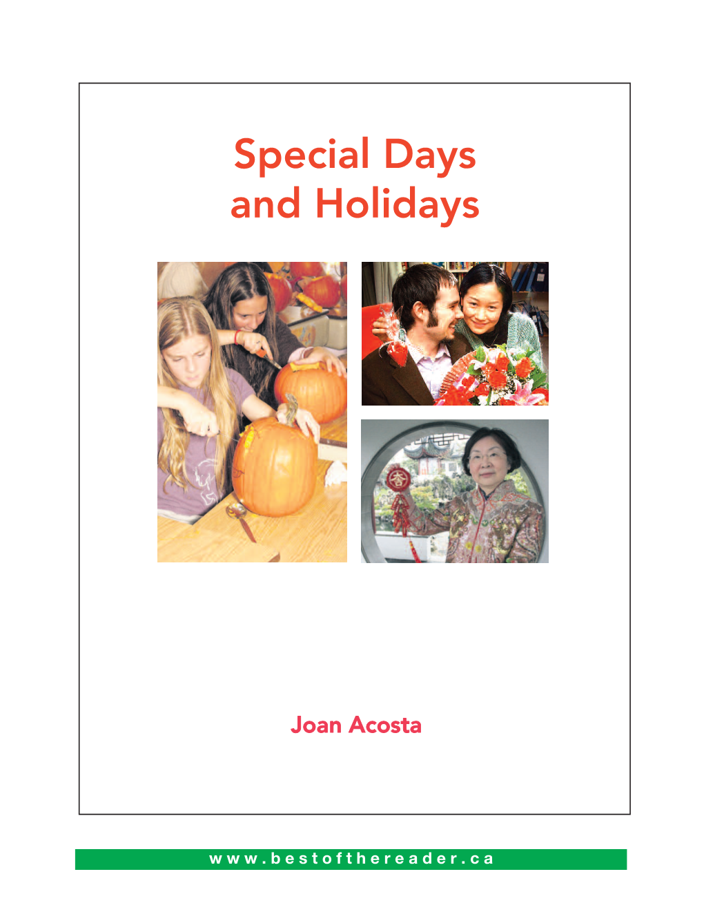 Special Days and Holidays