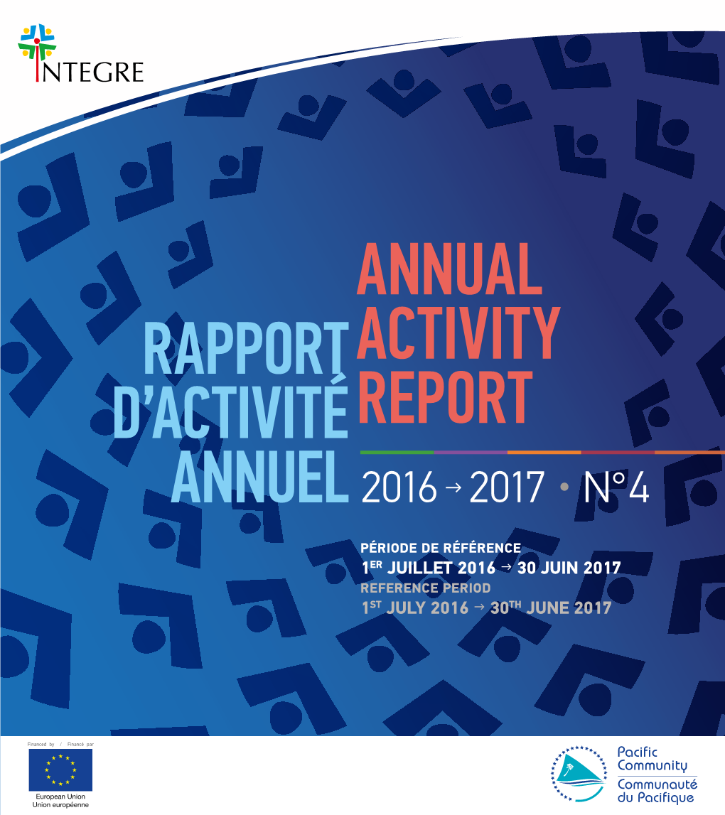 Rapport D'activité Annuel2016 → 2017 •