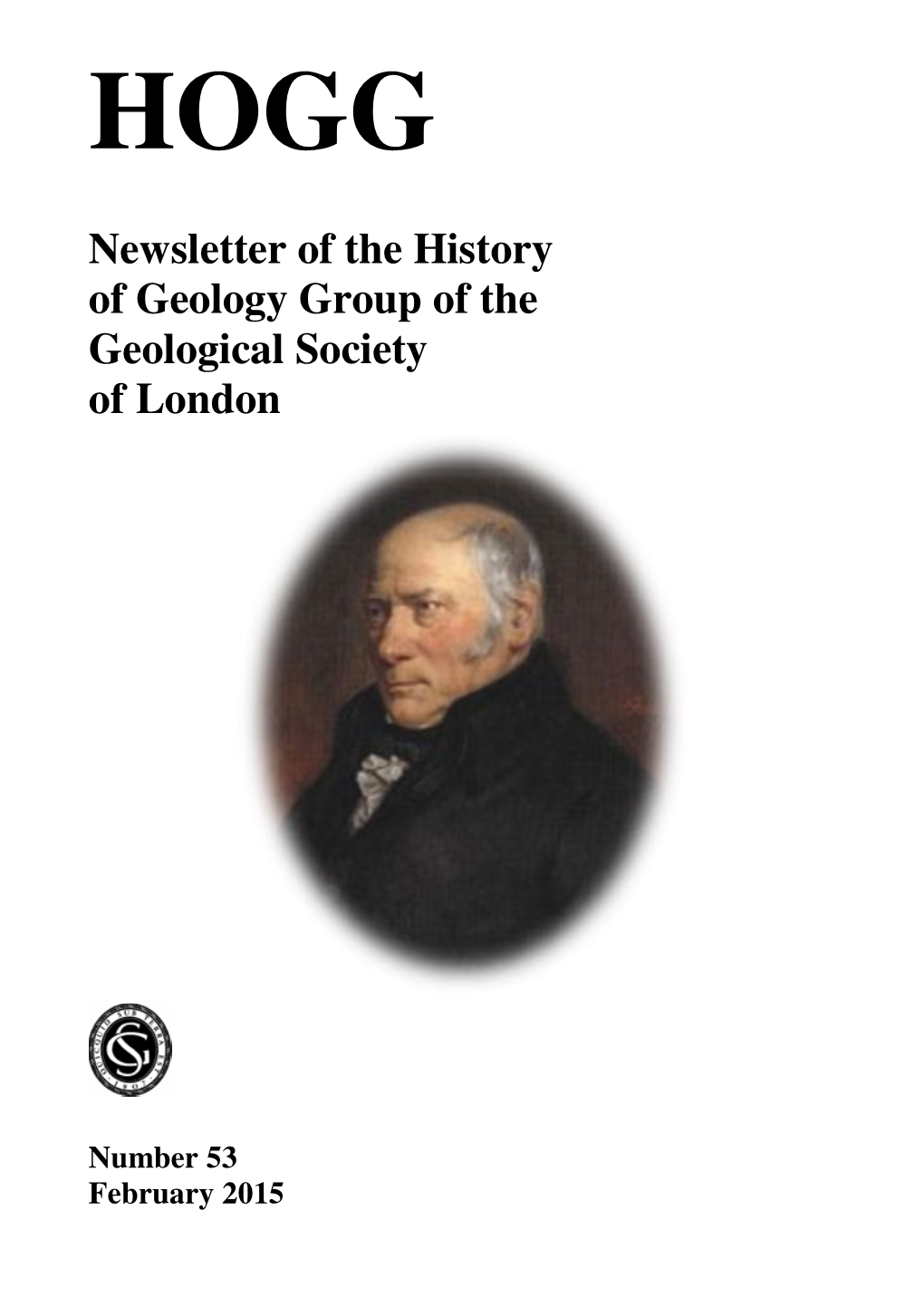 Newsletter of the History of Geology Group of the Geological Society of London