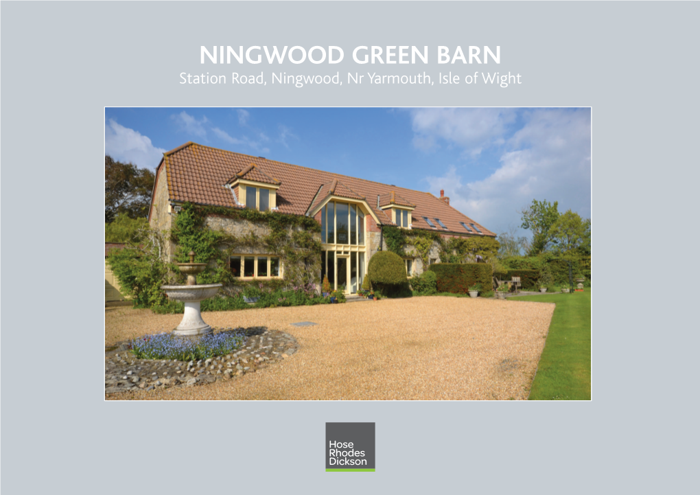 Ningwood Green Barn