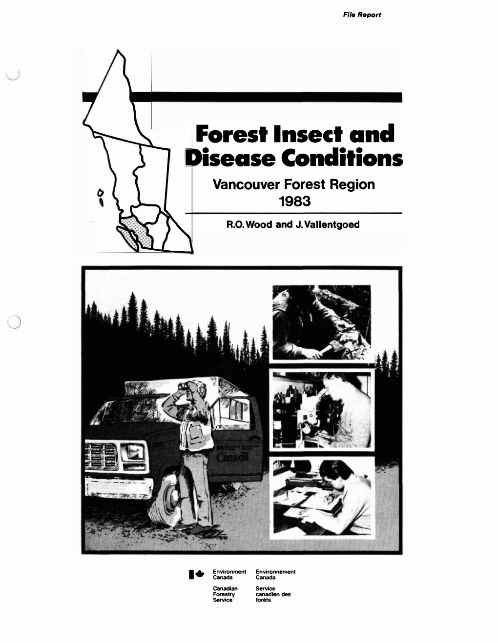 Forest Insect and Disease Conditions Vancouver Forest Region 1983