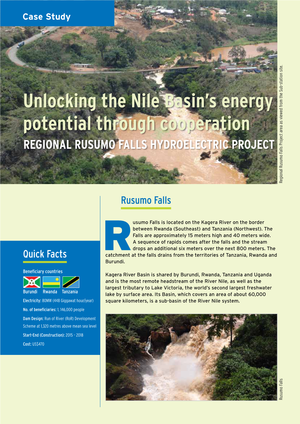 Regional Rusumo Falls Hydroelectric Project